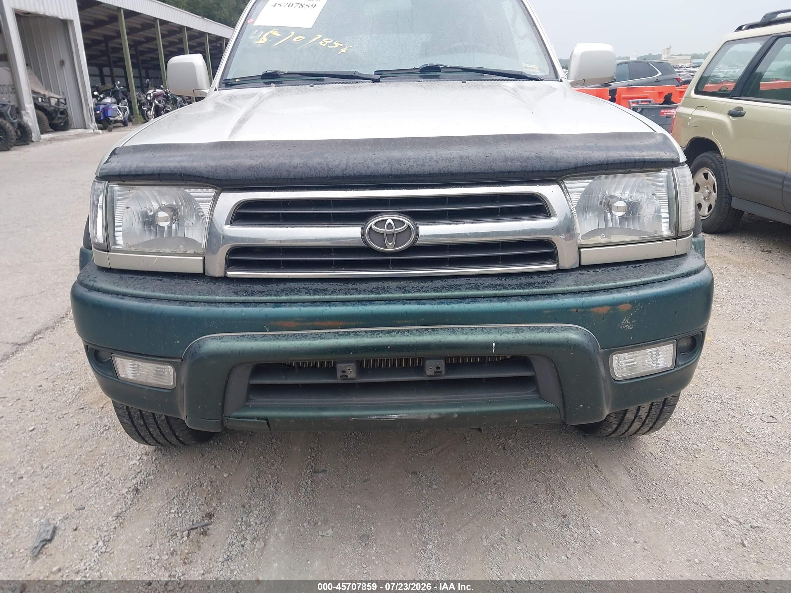 1999 Toyota 4runner Sr5 V6 Gray vin: JT3HN86R7X0228326