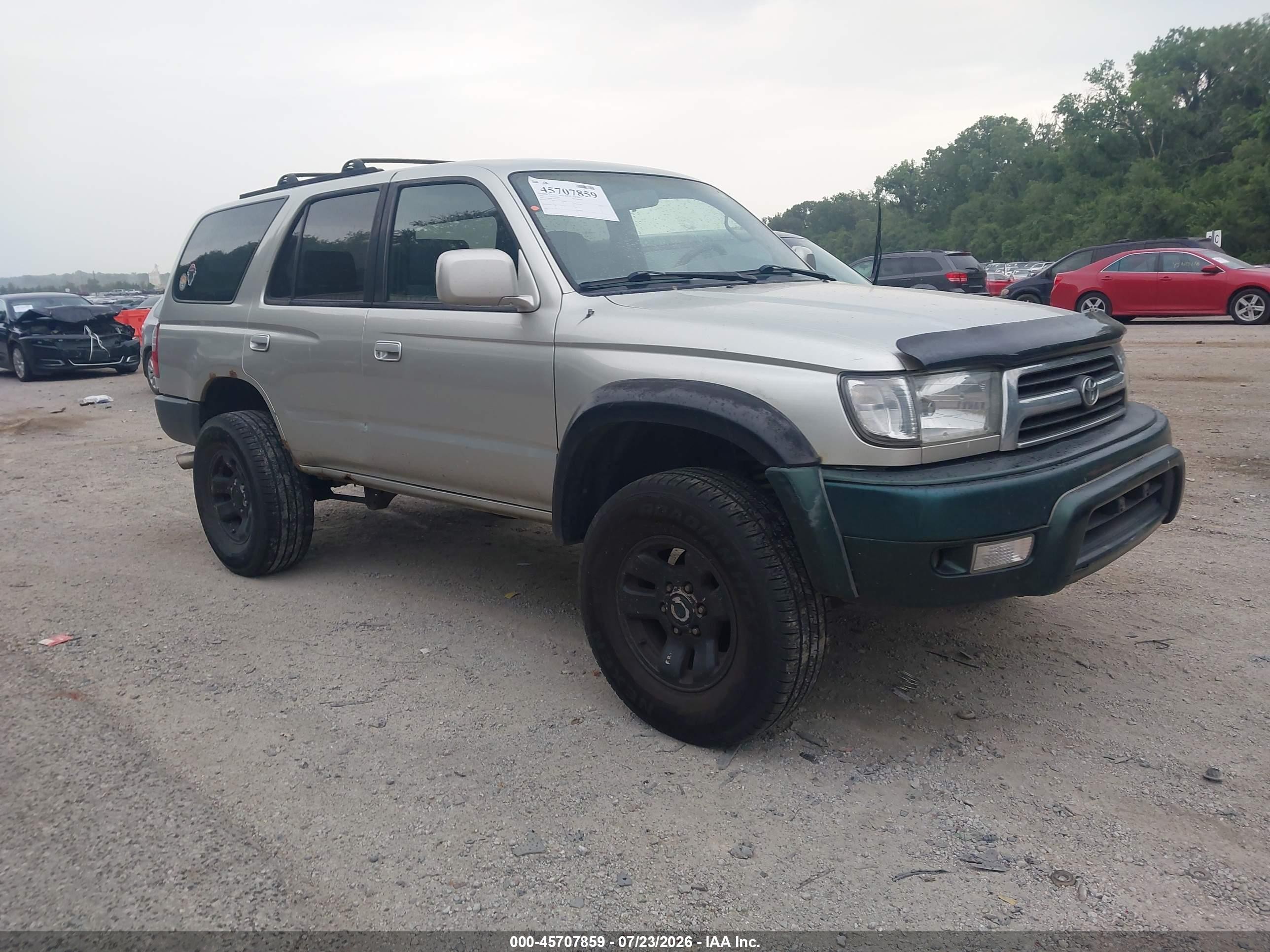 1999 Toyota 4runner Sr5 V6 Gray vin: JT3HN86R7X0228326