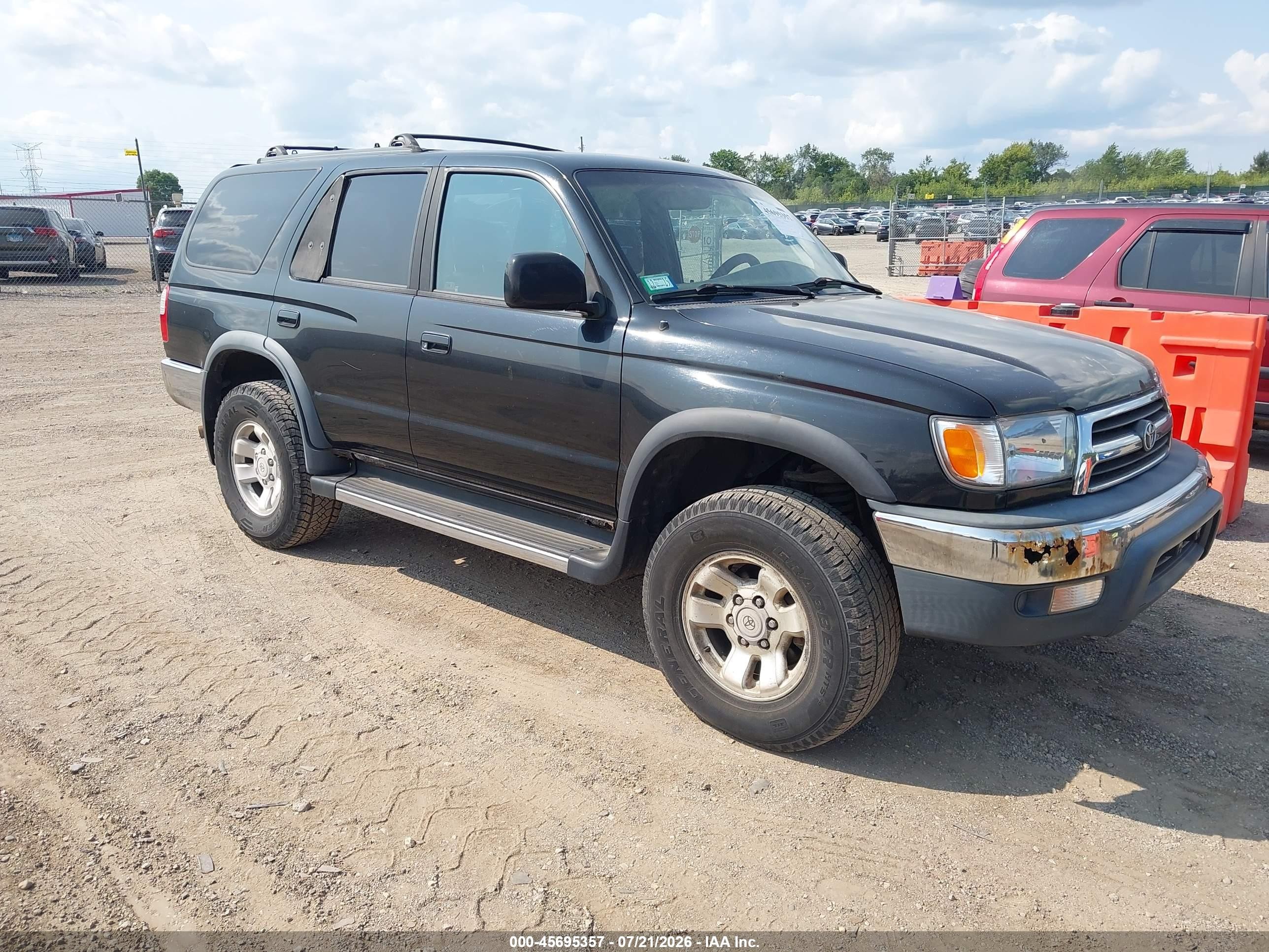 2000 Toyota 4runner Sr5 V6 Черный vin: JT3HN86R7Y0286728