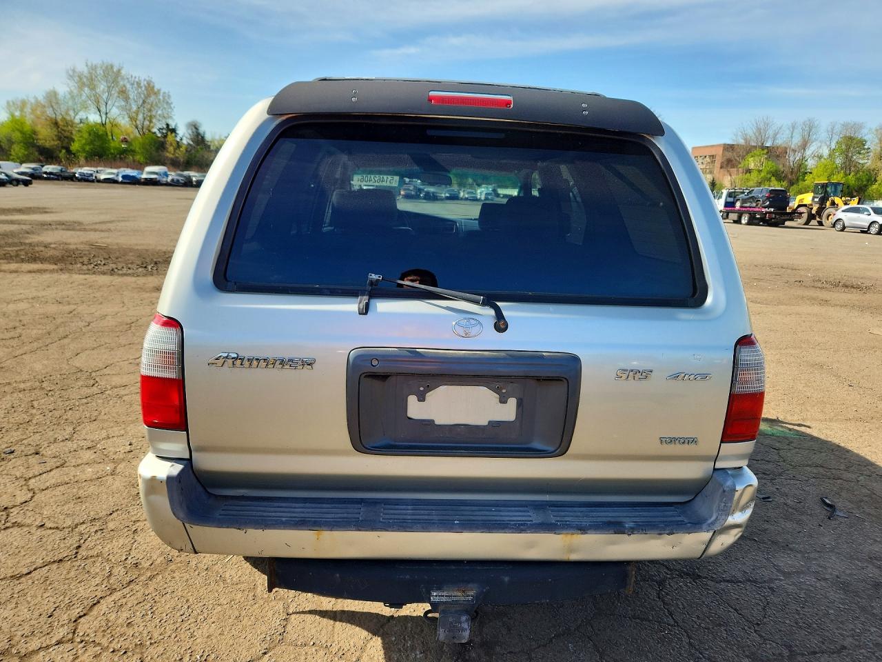 2000 Toyota 4runner Silver vin: JT3HN86R7Y0323129