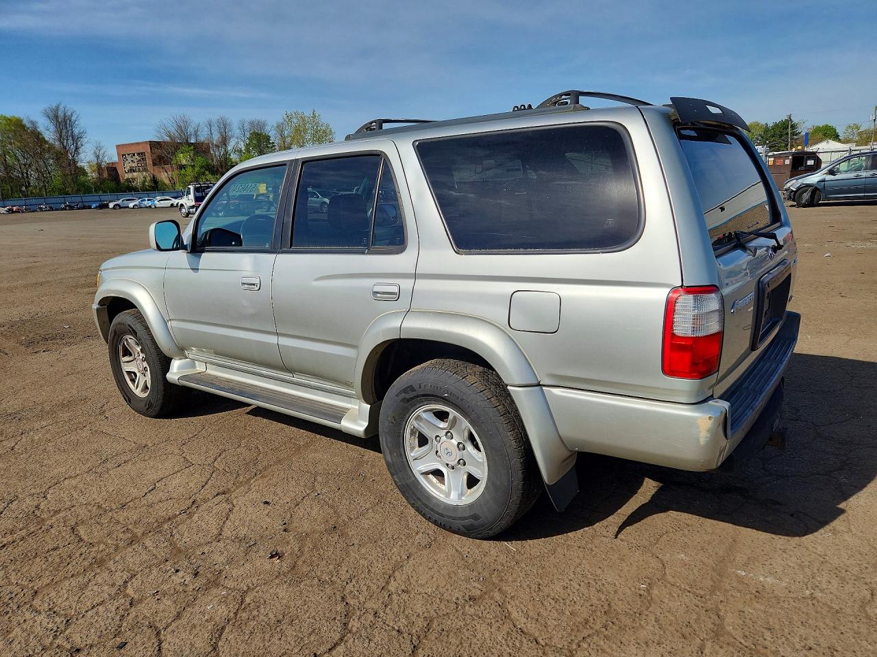 2000 Toyota 4runner Silver vin: JT3HN86R7Y0323129