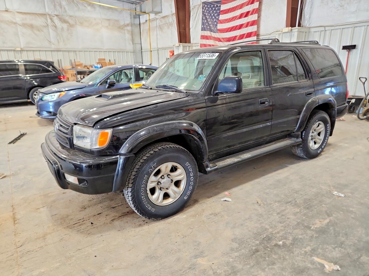 2001 Toyota 4runner Sr5 Black vin: JT3HN86R810352161
