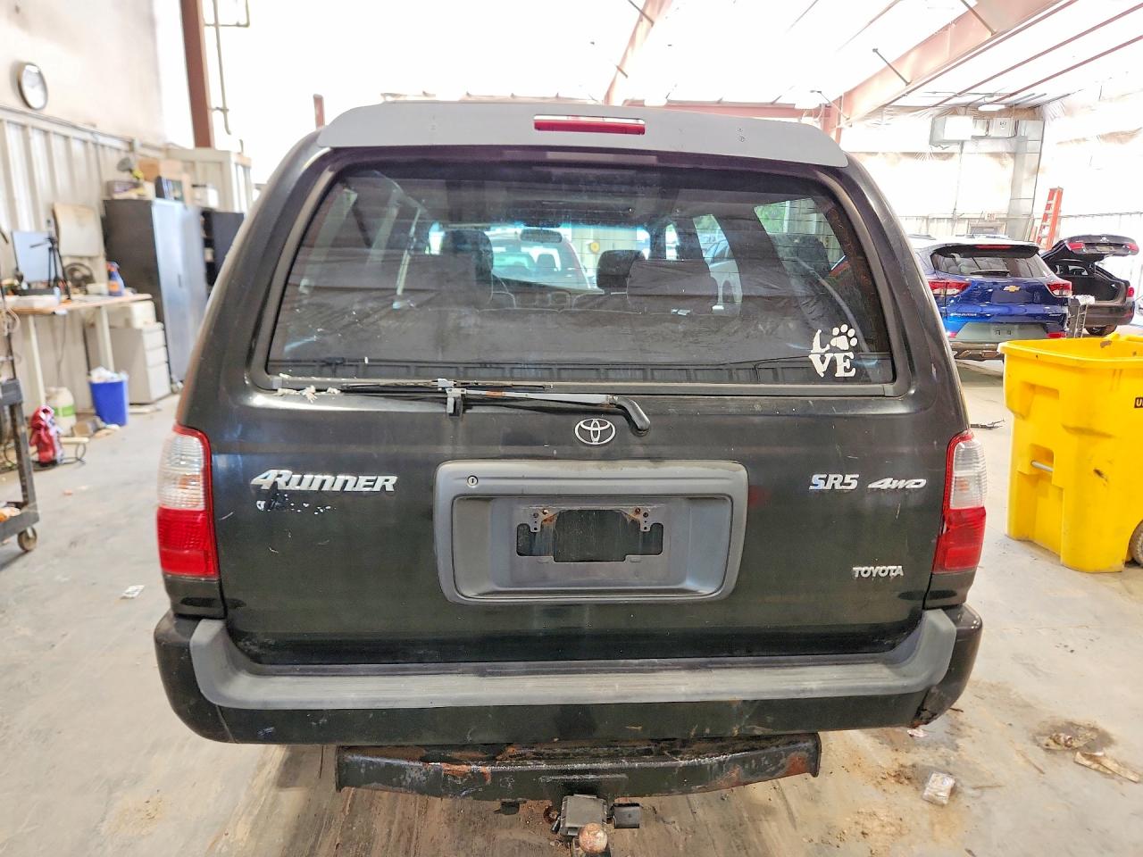 2001 Toyota 4runner Sr5 Black vin: JT3HN86R810352161