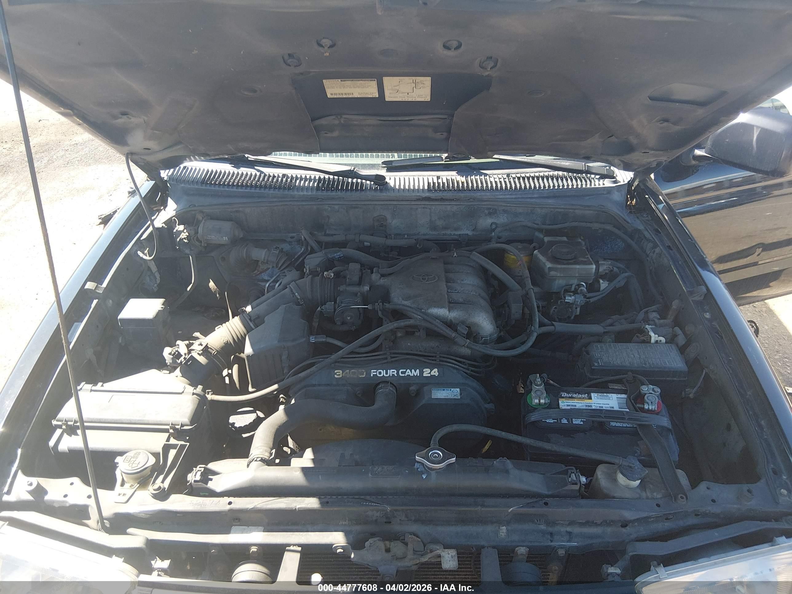 2001 Toyota 4runner Sr5 V6 Black vin: JT3HN86R810360633