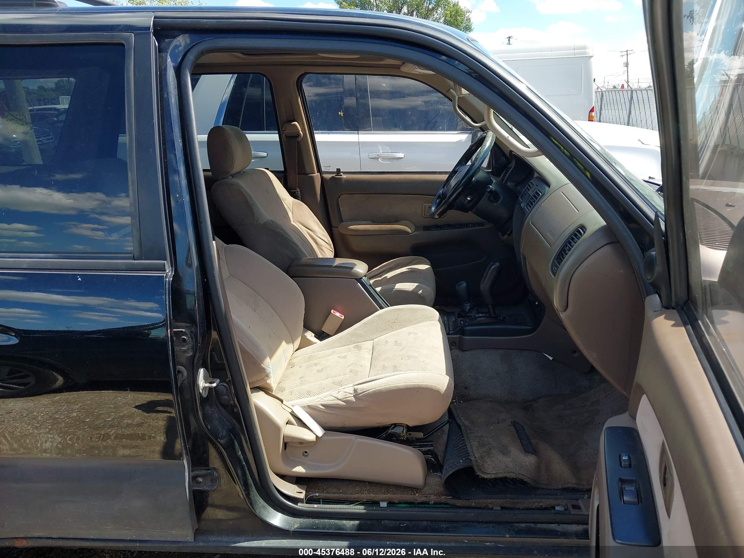 2001 Toyota 4runner Sr5 V6 Черный vin: JT3HN86R819047674
