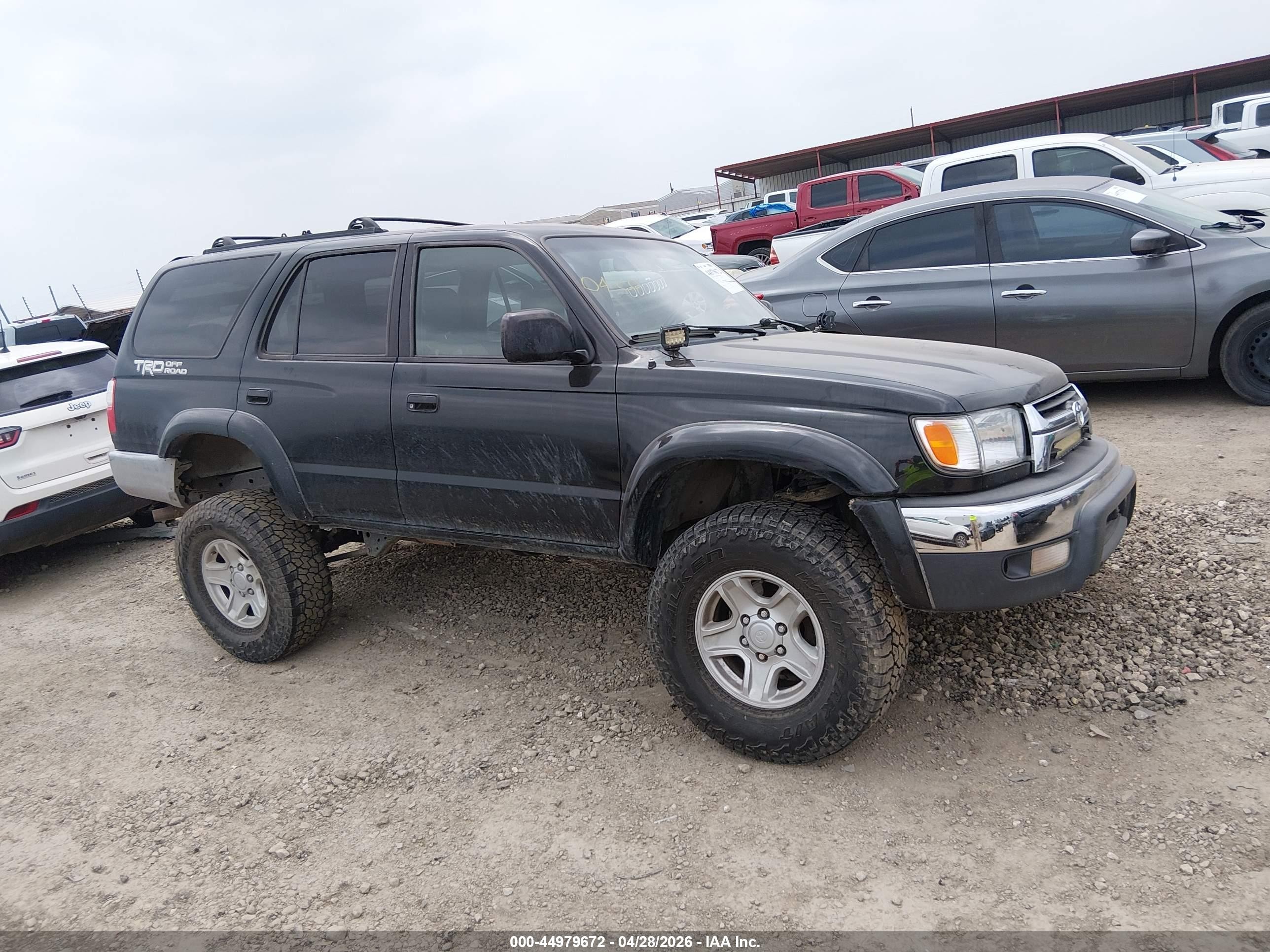 2002 Toyota 4runner Sr5 V6 Black vin: JT3HN86R820370144