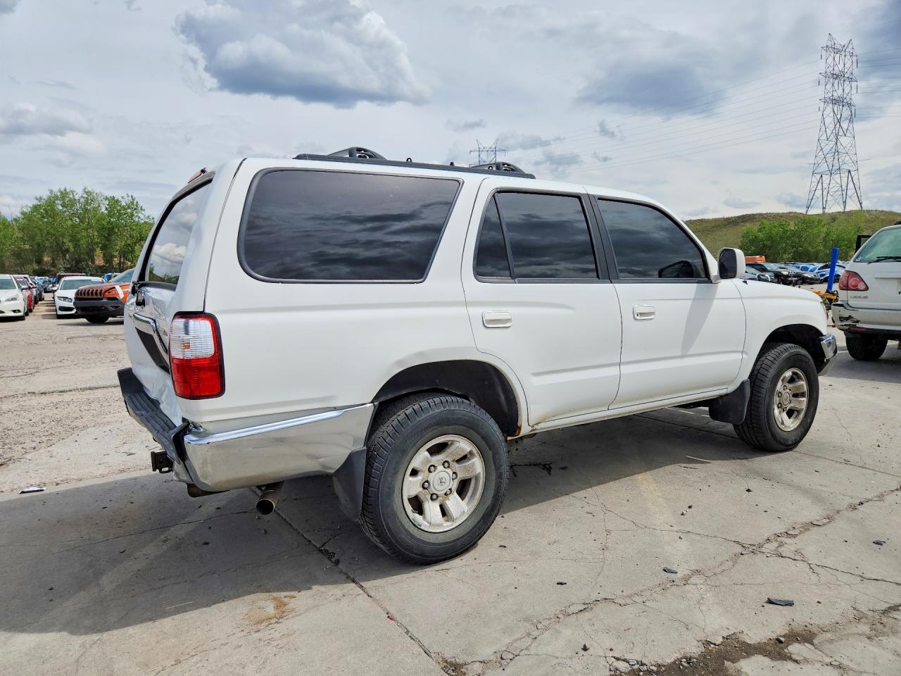 2002 Toyota 4runner Sr5 White vin: JT3HN86R820387185