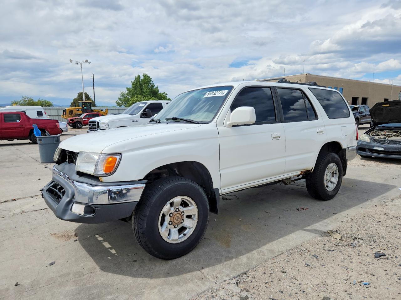 2002 Toyota 4runner Sr5 White vin: JT3HN86R820387185