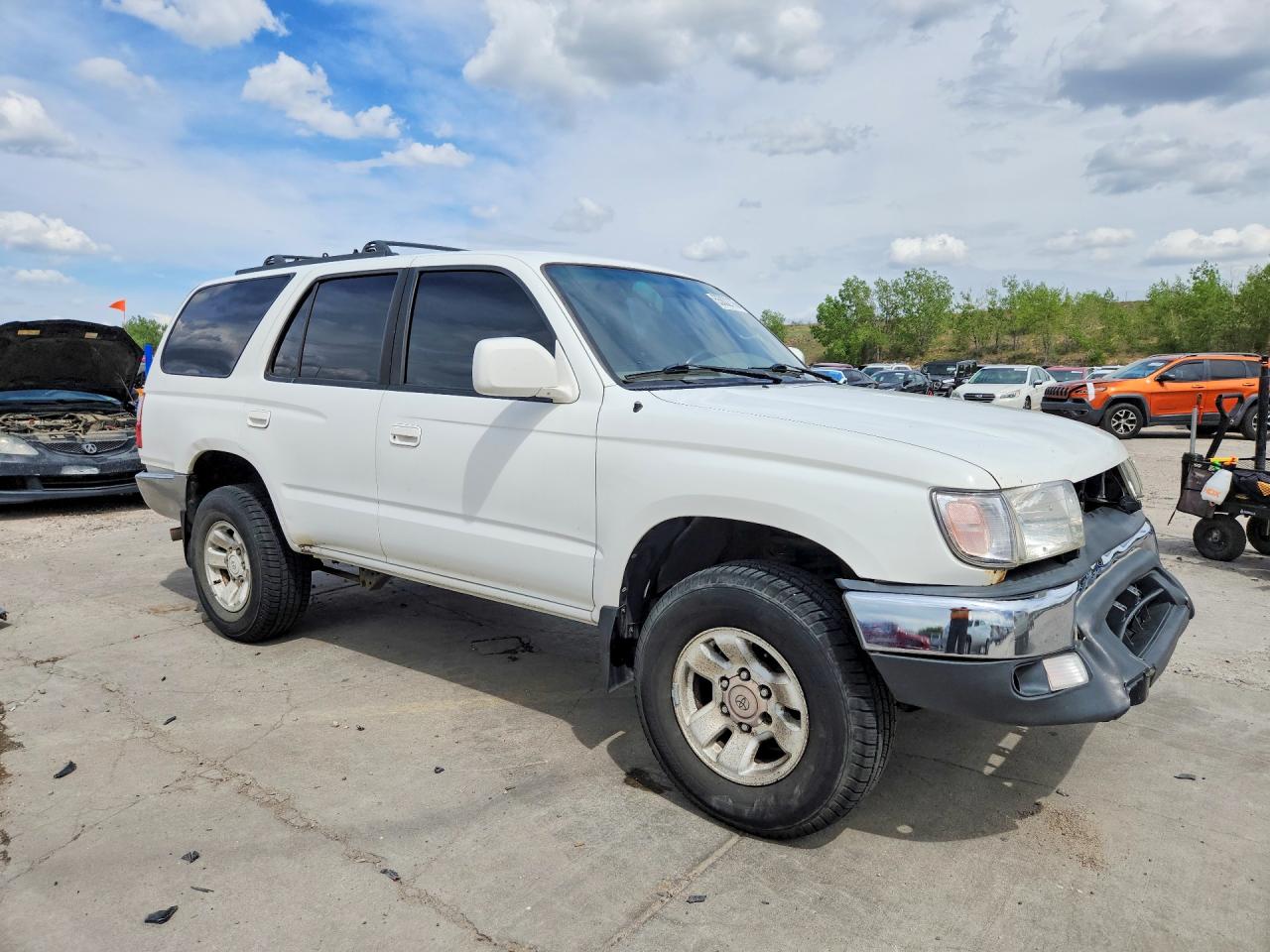 2002 Toyota 4runner Sr5 White vin: JT3HN86R820387185