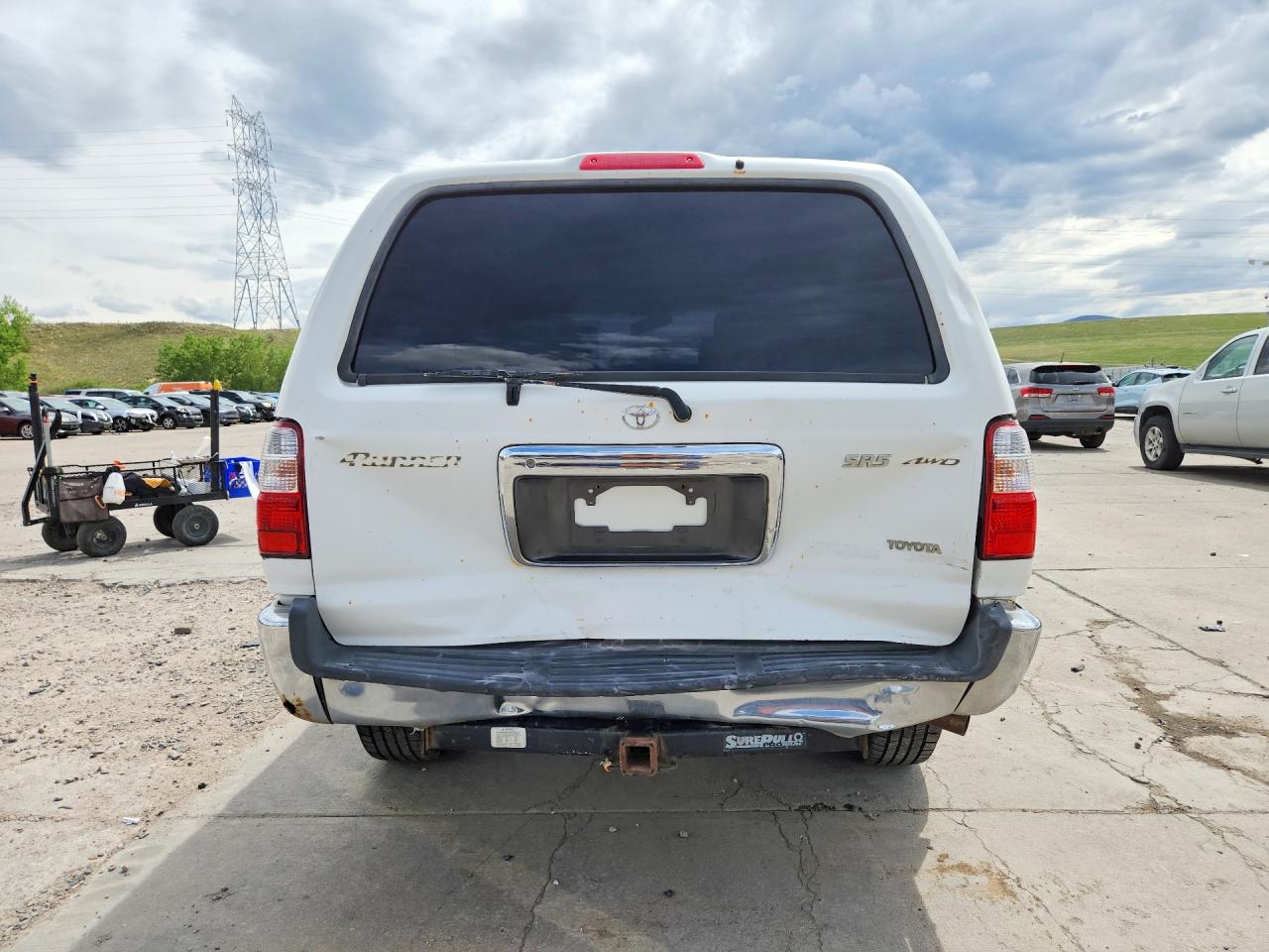 2002 Toyota 4runner Sr5 White vin: JT3HN86R820387185