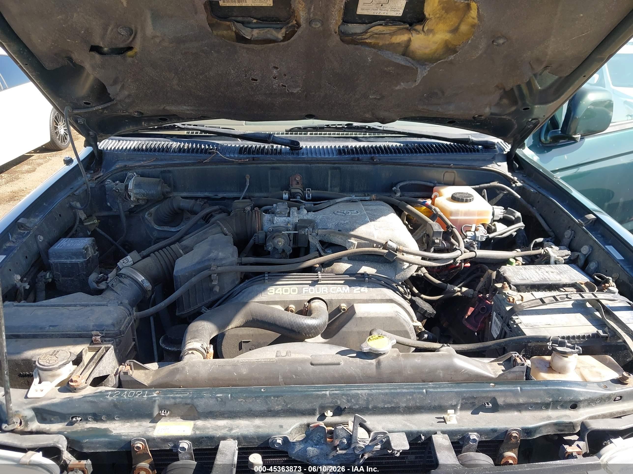 2002 Toyota 4runner Sr5 V6 Green vin: JT3HN86R829063679