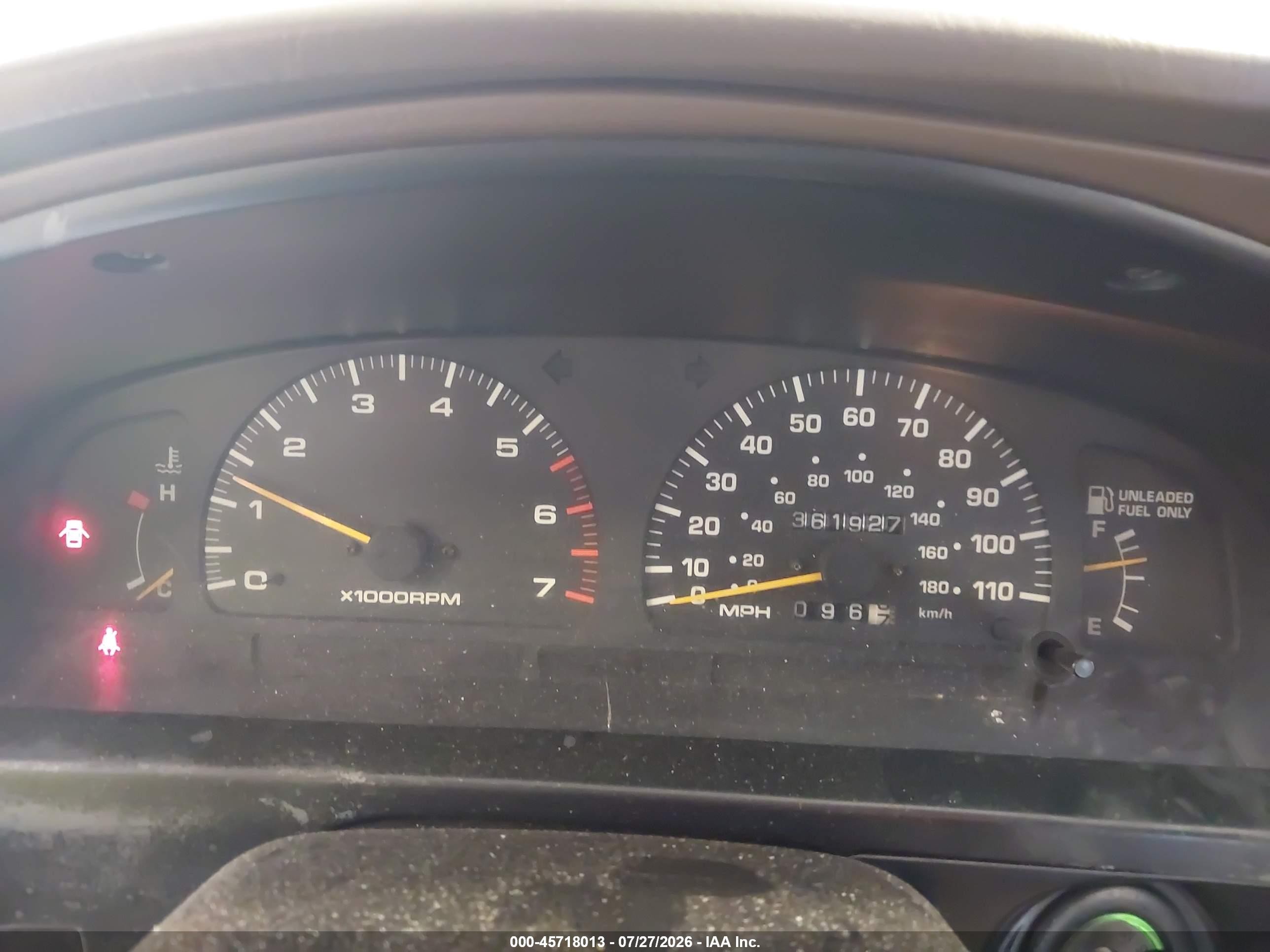 1997 Toyota 4runner Sr5 V6 Beige vin: JT3HN86R8V0059463