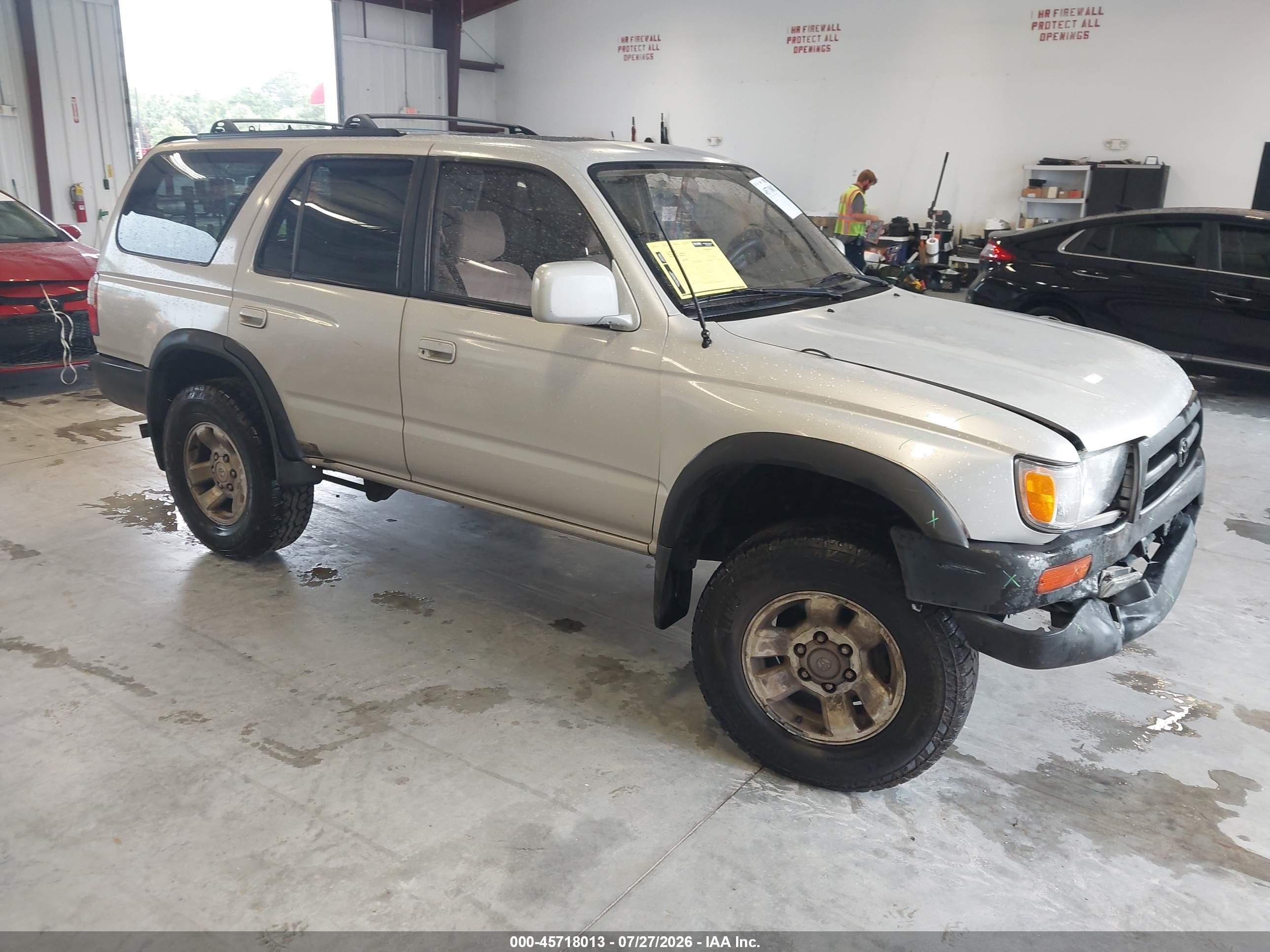 1997 Toyota 4runner Sr5 V6 Beige vin: JT3HN86R8V0059463