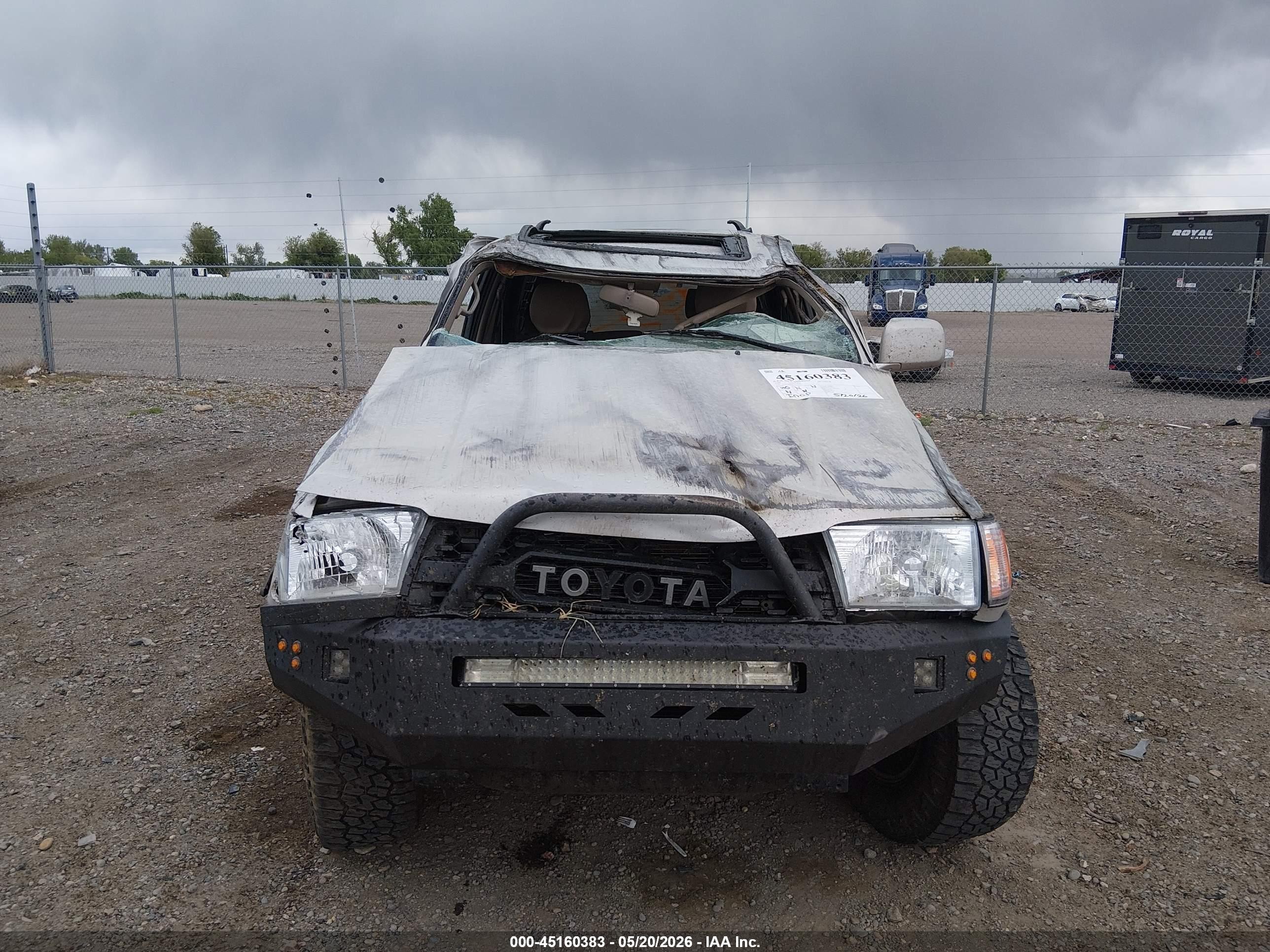1999 Toyota 4runner Sr5 V6 Silver vin: JT3HN86R8X0226231