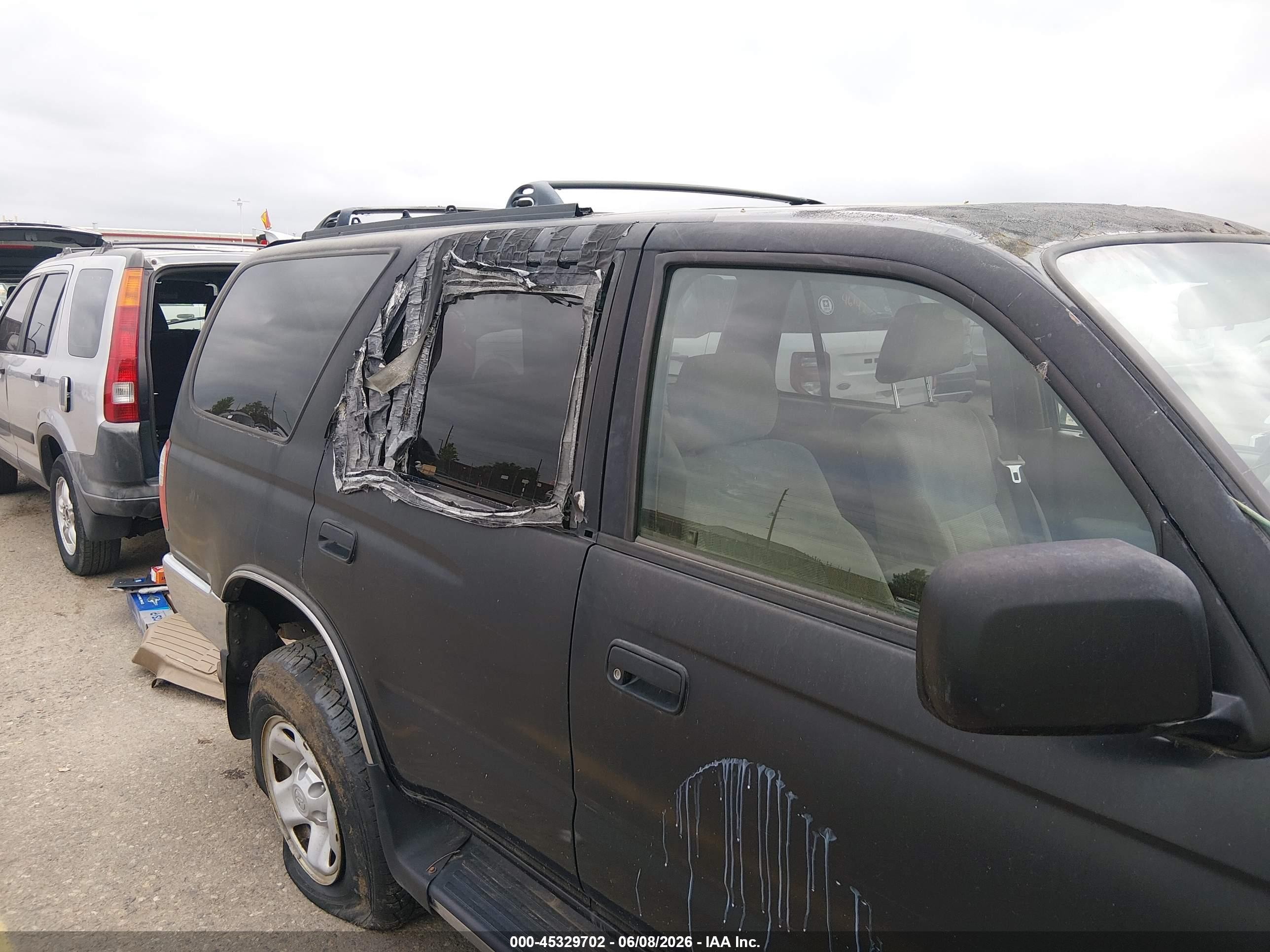 1999 Toyota 4runner Sr5 V6 Black vin: JT3HN86R8X0241067