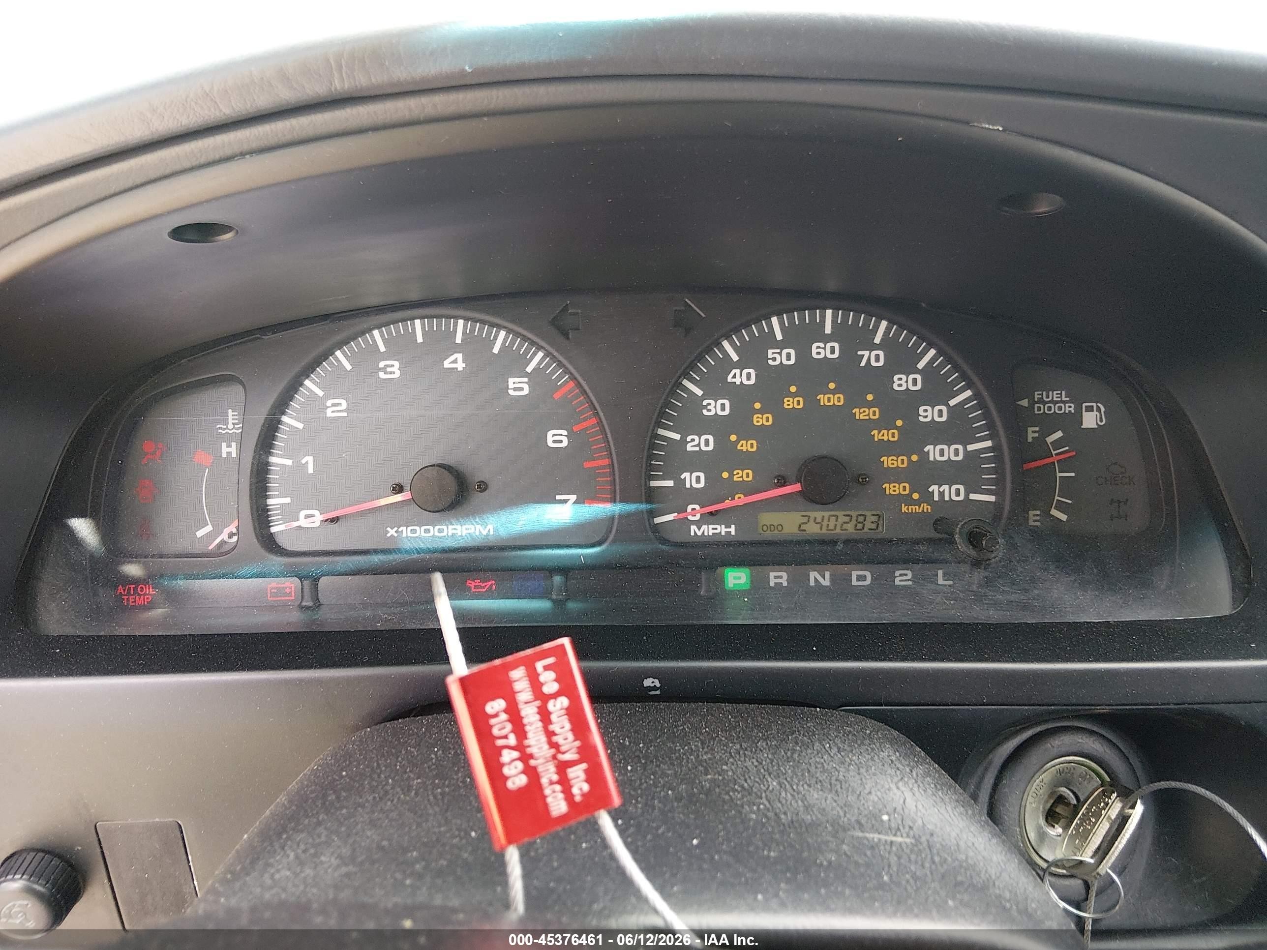 2000 Toyota 4runner Sr5 V6 Silver vin: JT3HN86R8Y0265502