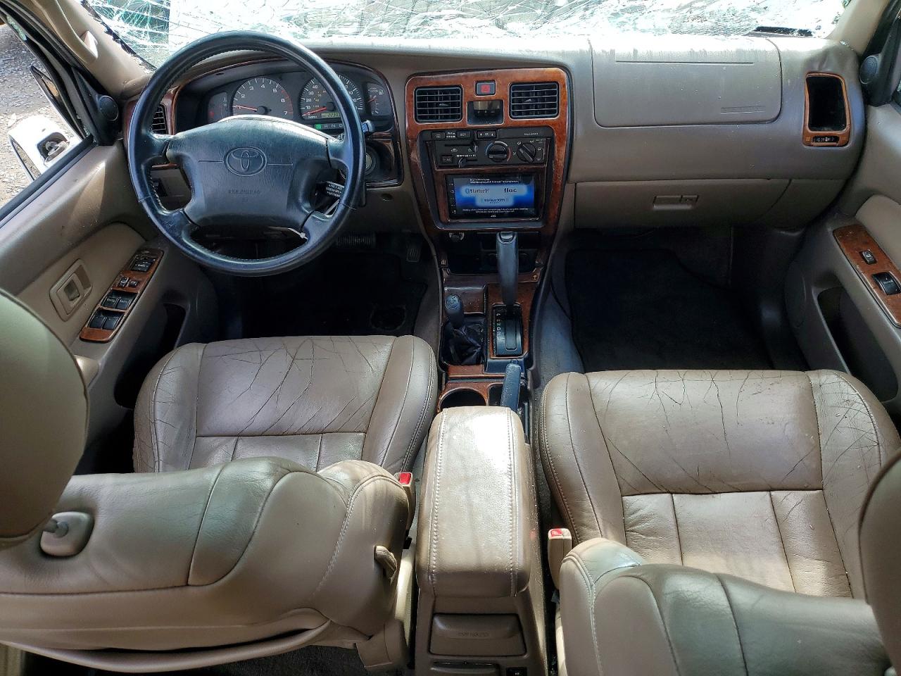 2000 Toyota 4runner Sr5 White vin: JT3HN86R8Y0309983