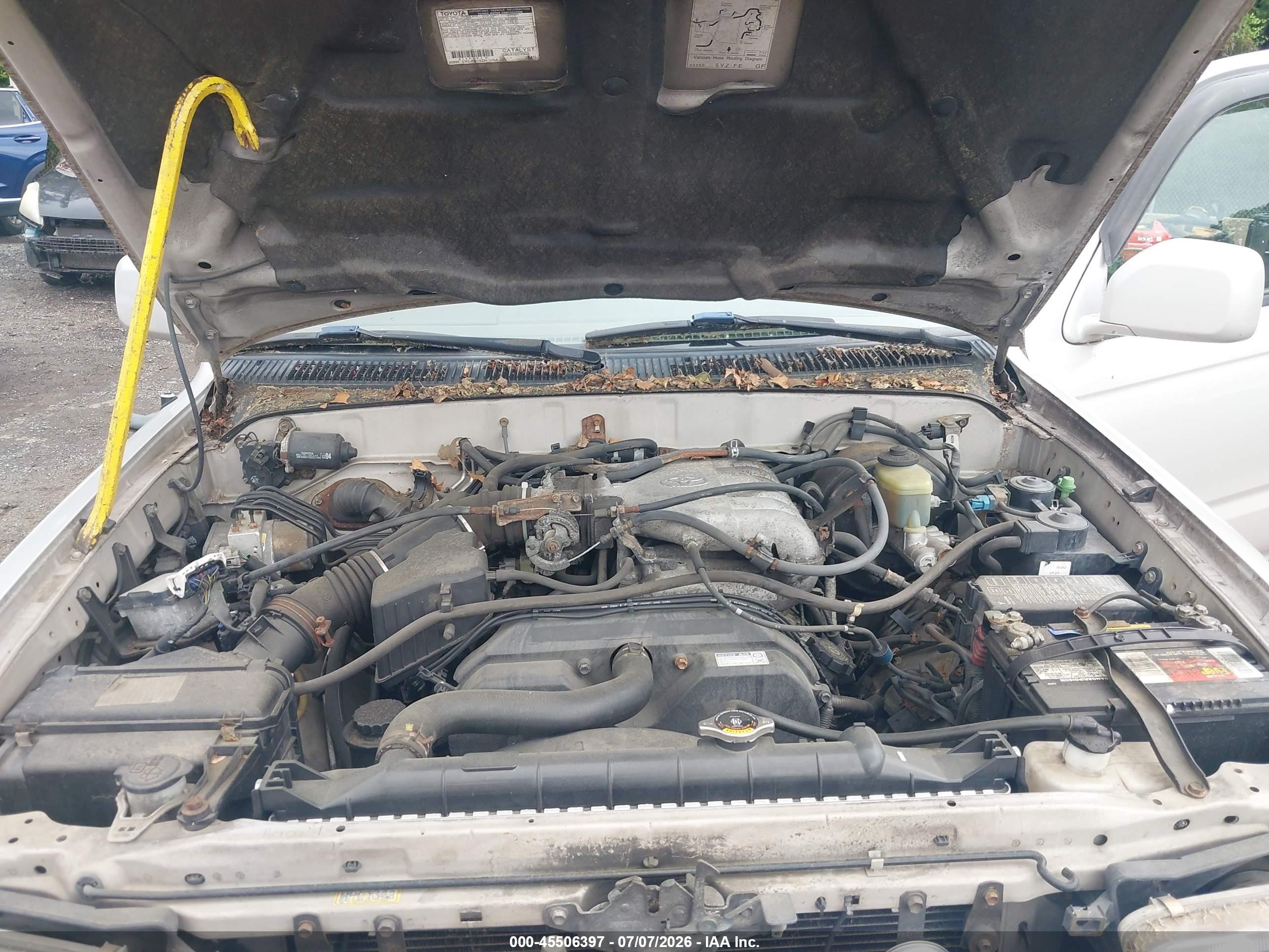 2000 Toyota 4runner Sr5 Gold vin: JT3HN86R8Y0320756