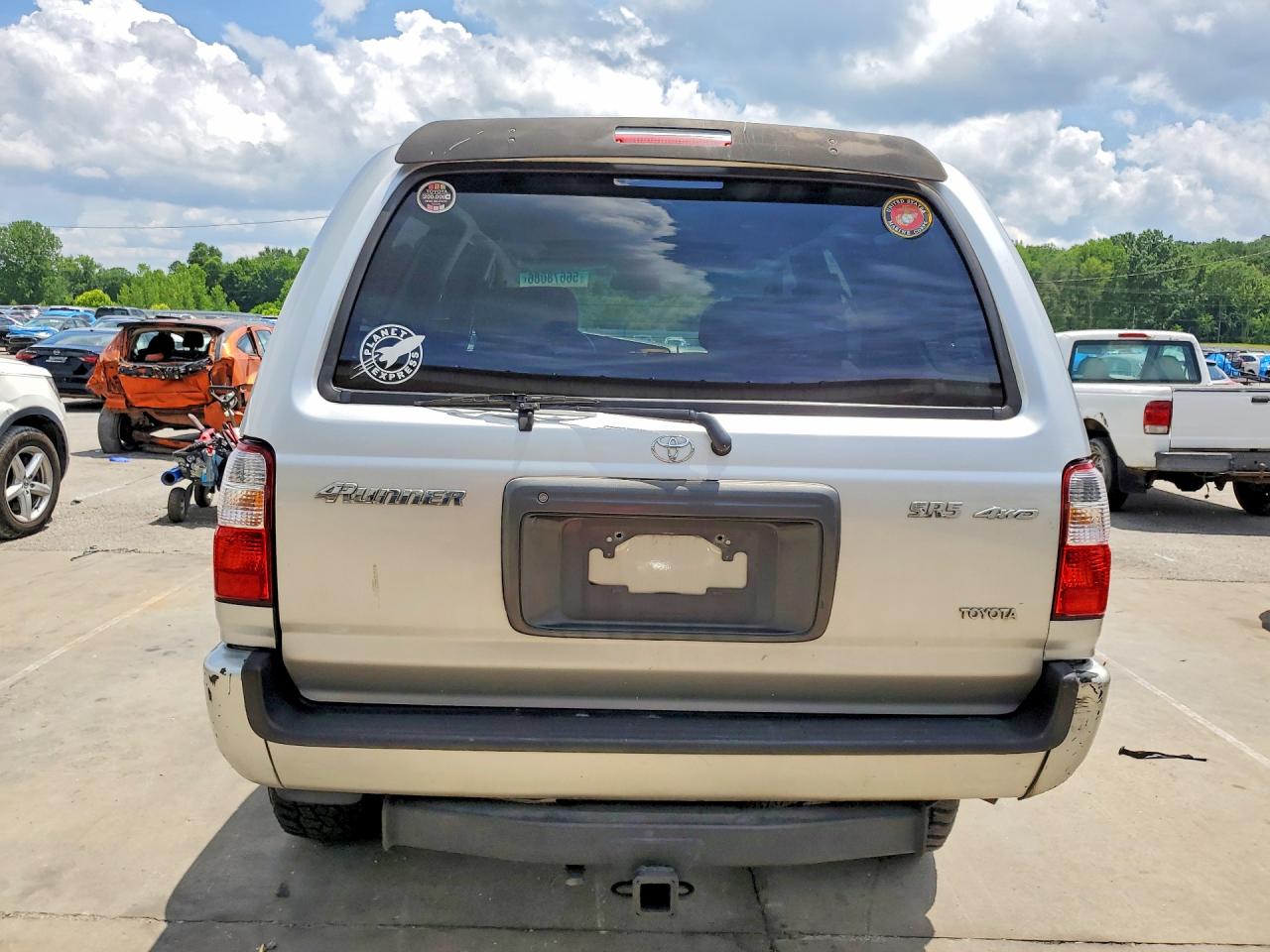 2001 Toyota 4runner Sr5 Серебряный vin: JT3HN86R910338415