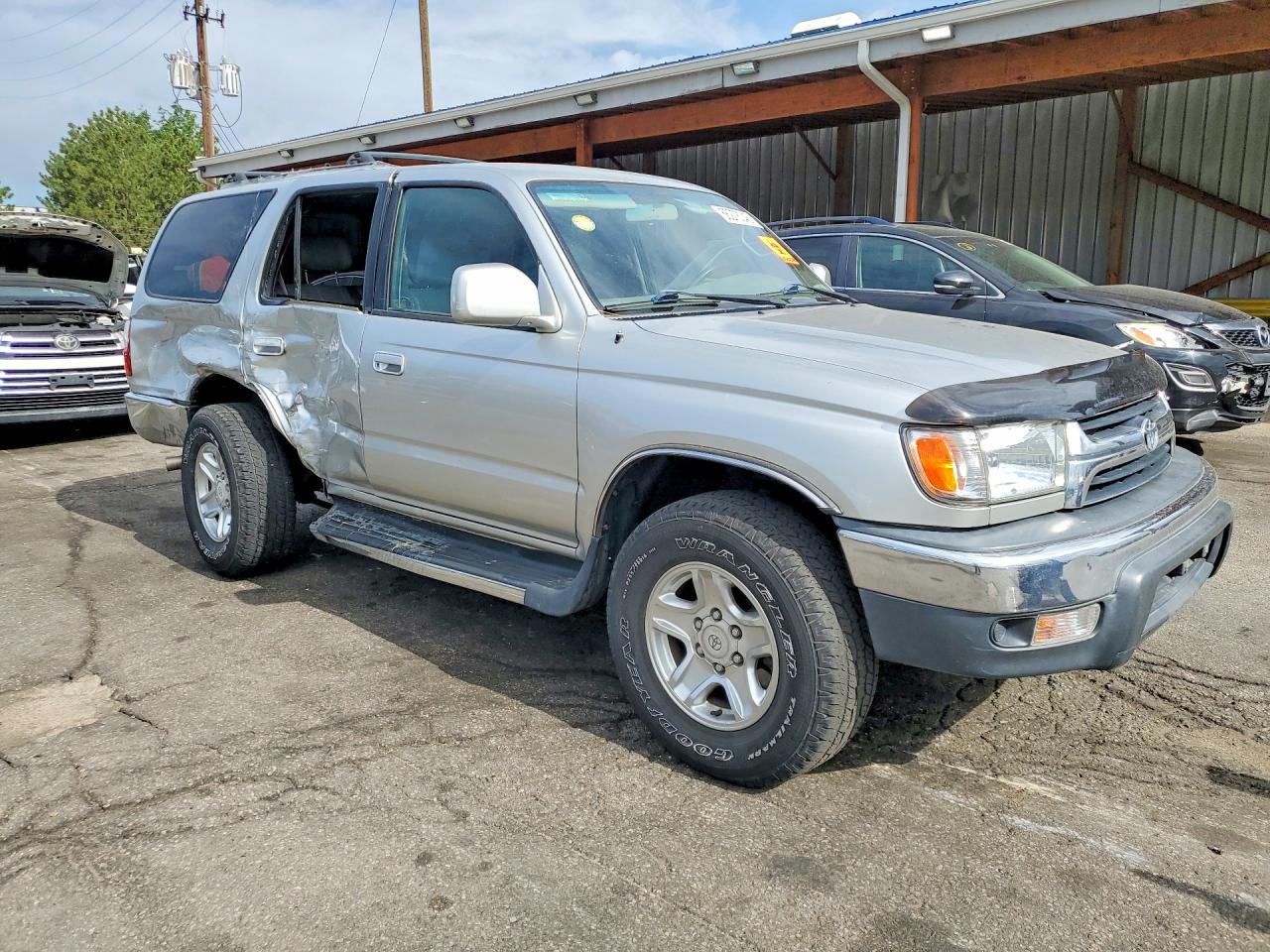 2001 Toyota 4runner Sr5 Silver vin: JT3HN86R910359040