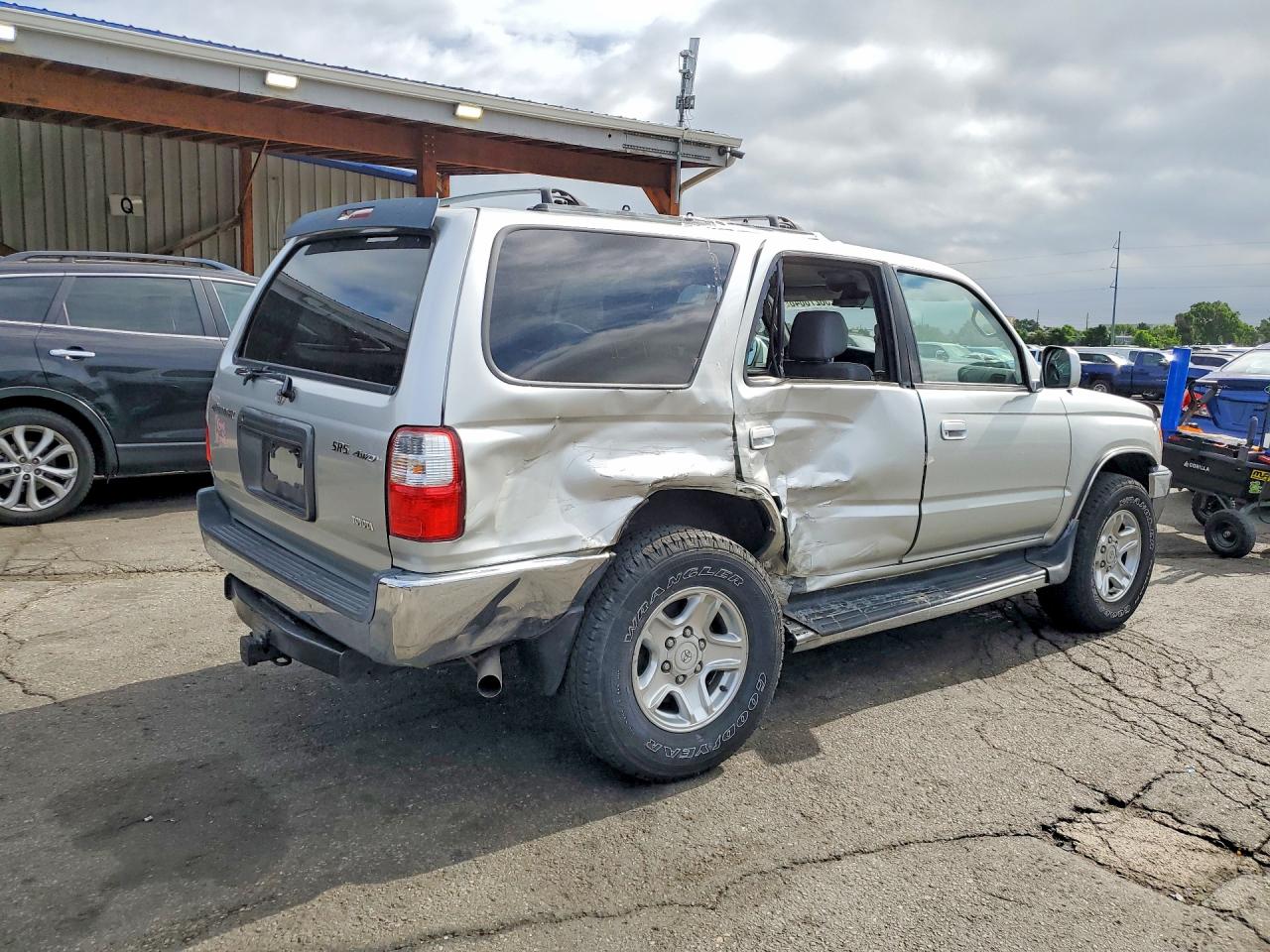 2001 Toyota 4runner Sr5 Silver vin: JT3HN86R910359040