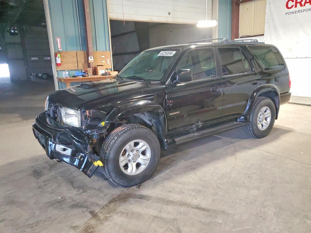2002 Toyota 4runner Sr5 Black vin: JT3HN86R920376955