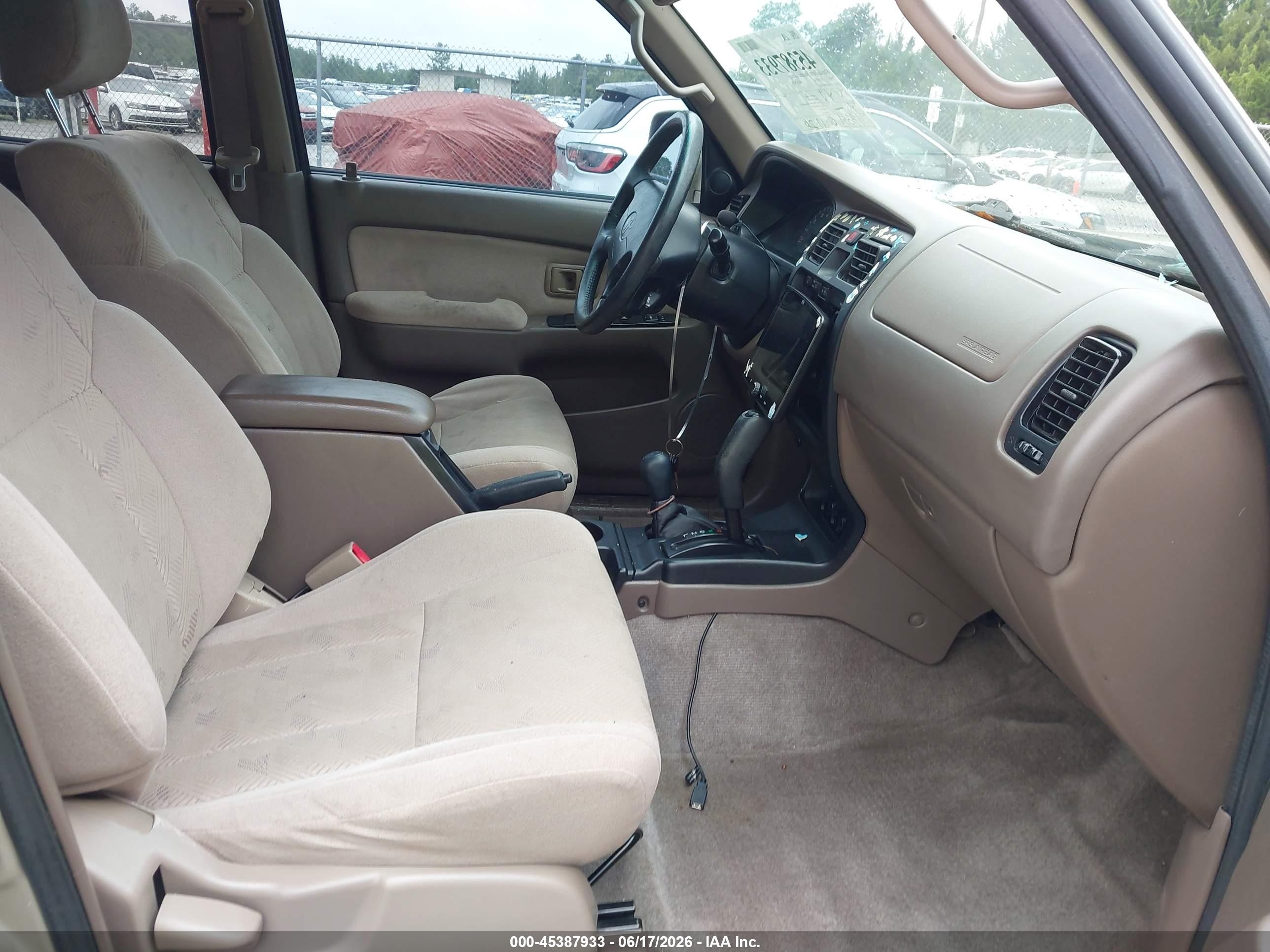 2002 Toyota 4runner Sr5 V6 Gold vin: JT3HN86R929078093