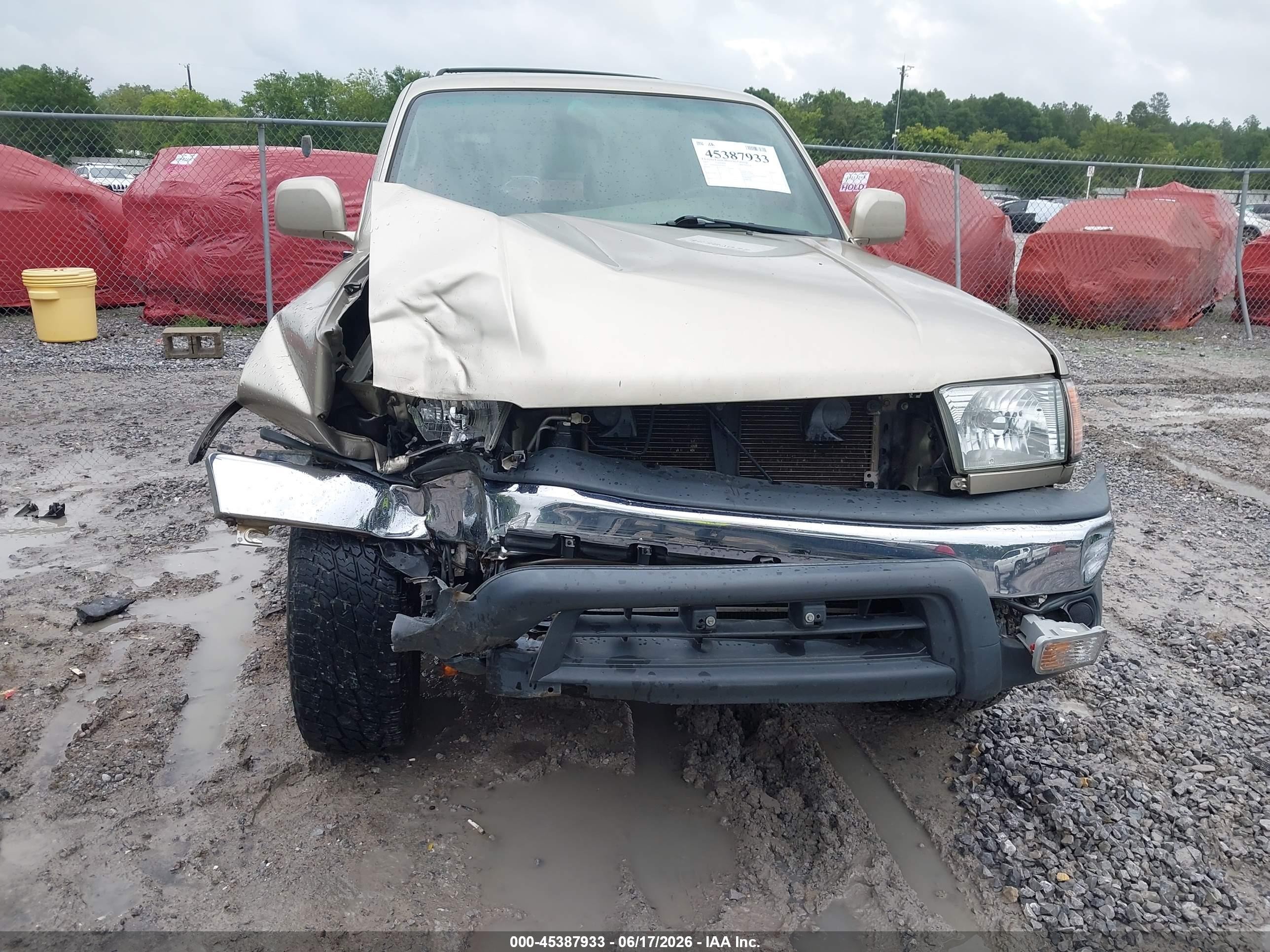 2002 Toyota 4runner Sr5 V6 Gold vin: JT3HN86R929078093