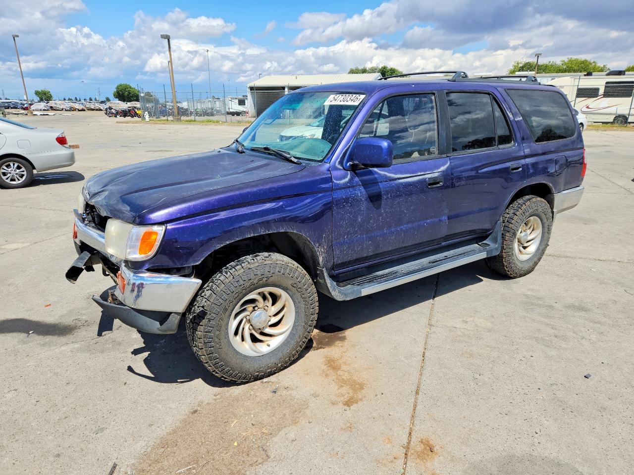 1996 Toyota 4runner Sr5 Blue vin: JT3HN86R9T0019454