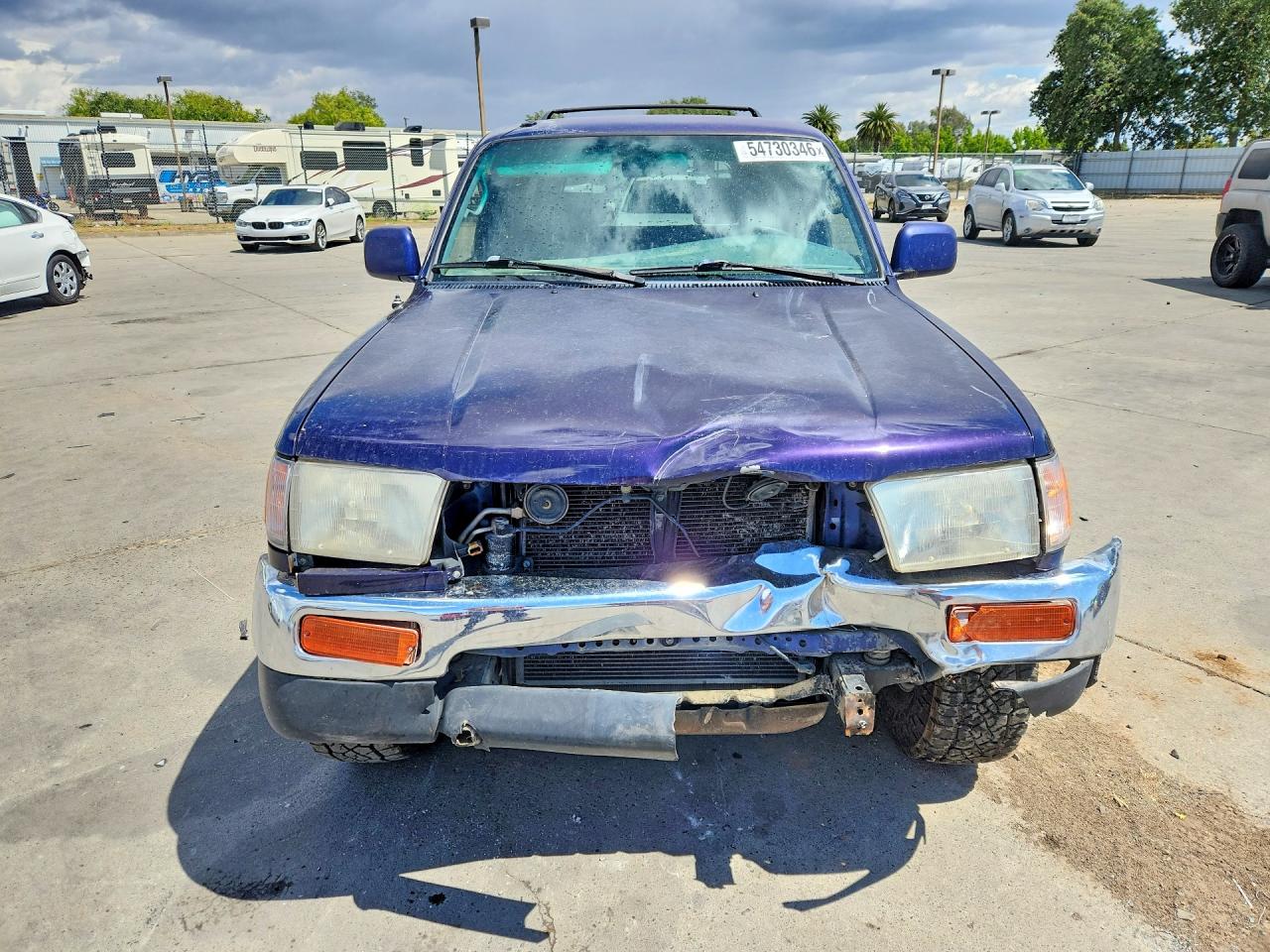 1996 Toyota 4runner Sr5 Blue vin: JT3HN86R9T0019454
