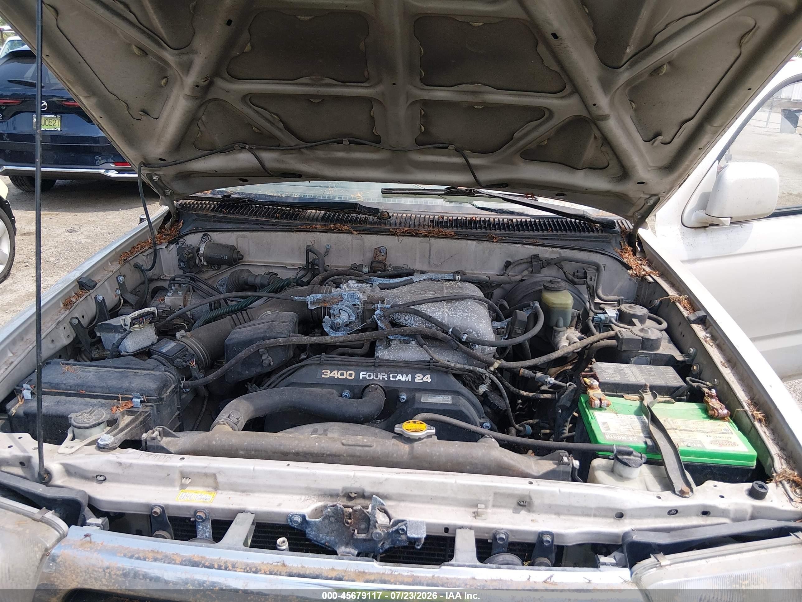 1998 Toyota 4runner Sr5 V6 Gray vin: JT3HN86R9W0183954