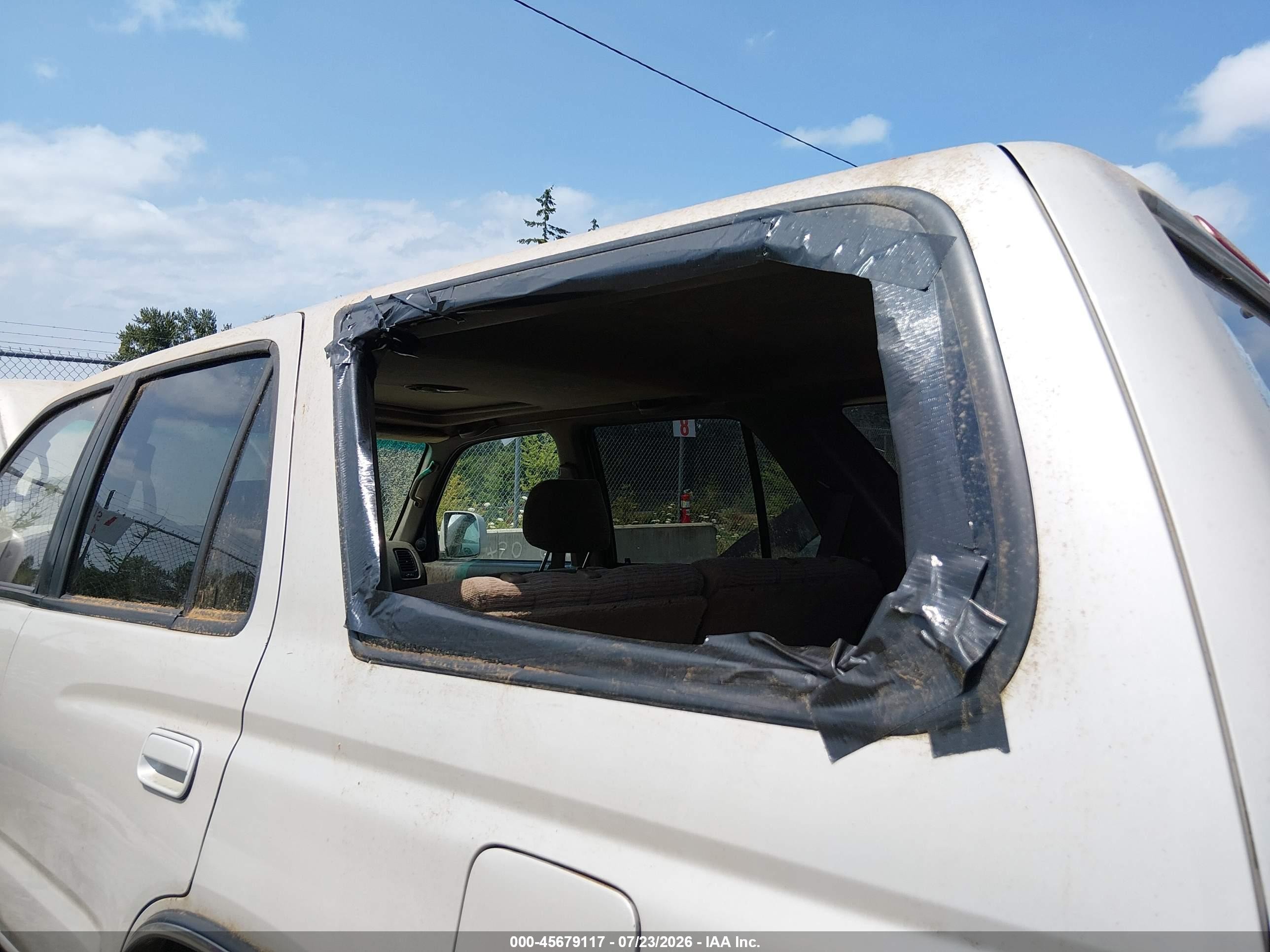 1998 Toyota 4runner Sr5 V6 Gray vin: JT3HN86R9W0183954