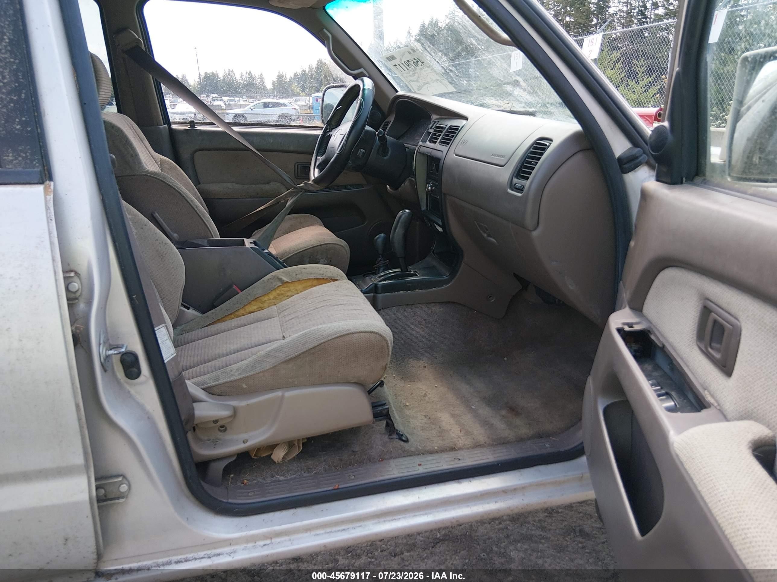 1998 Toyota 4runner Sr5 V6 Gray vin: JT3HN86R9W0183954