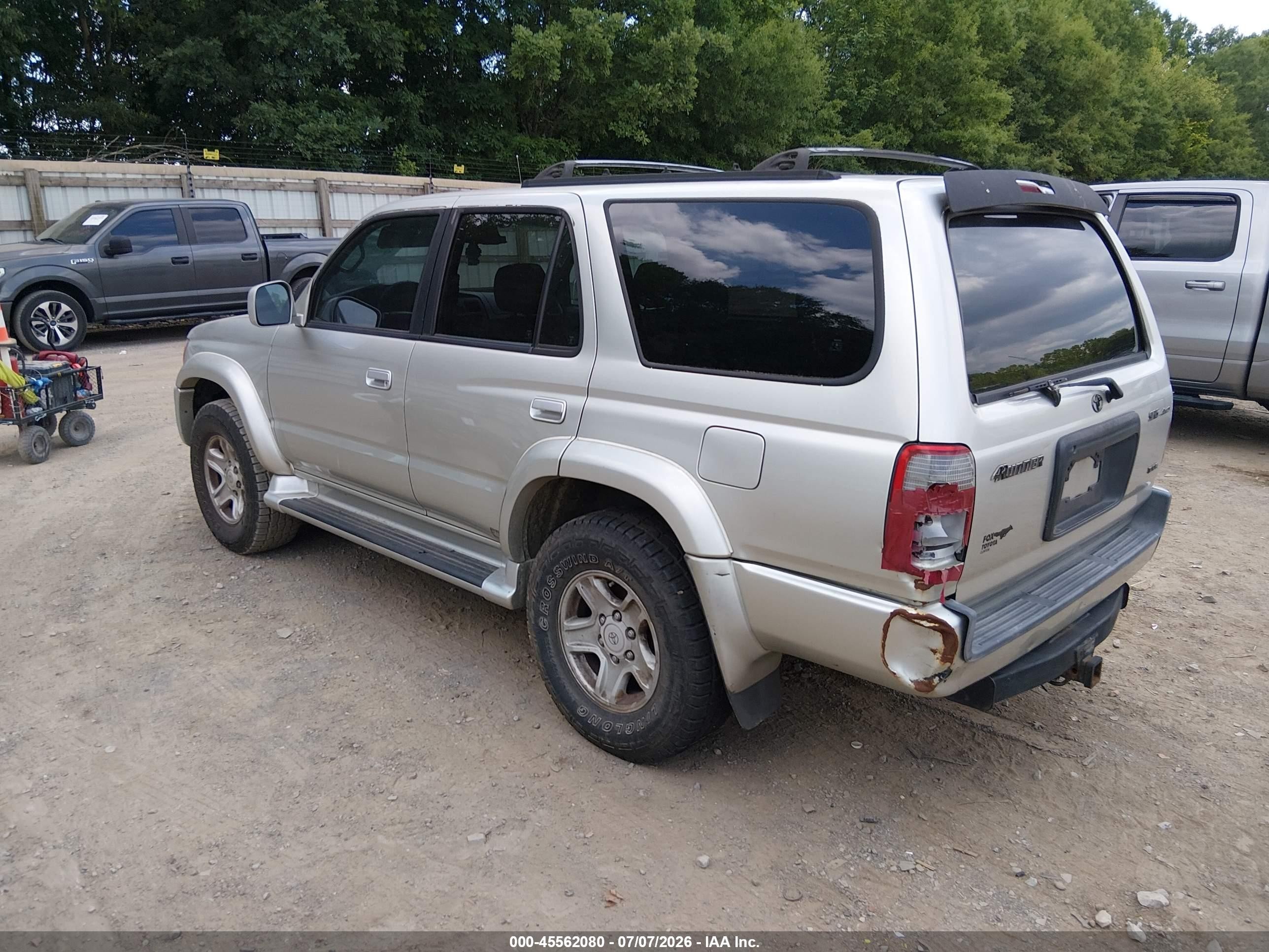 2000 Toyota 4runner Sr5 V6 Серебряный vin: JT3HN86R9Y0276864