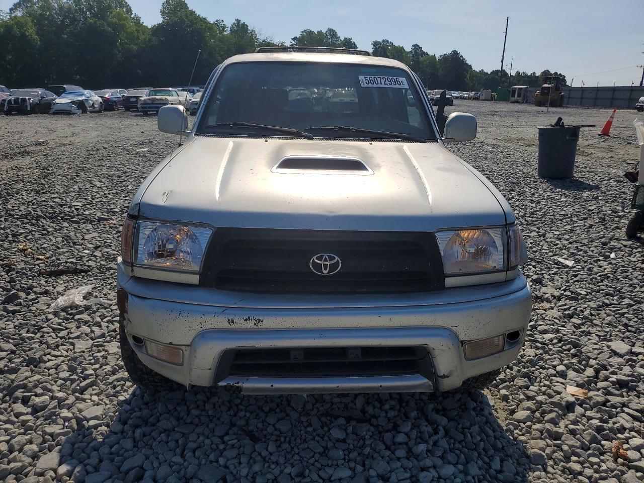 2000 Toyota 4runner Sr5 Silver vin: JT3HN86R9Y0279229
