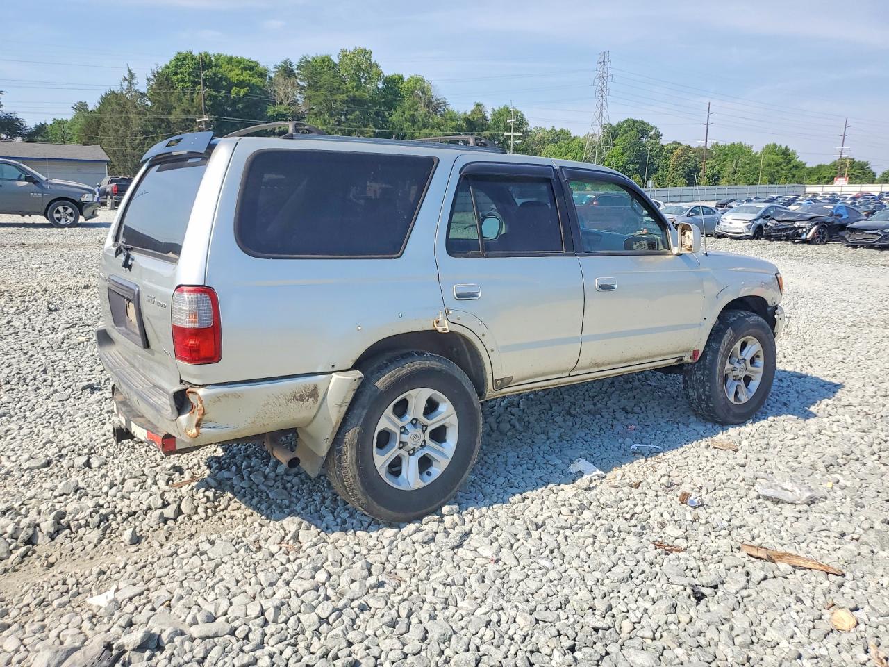 2000 Toyota 4runner Sr5 Silver vin: JT3HN86R9Y0279229