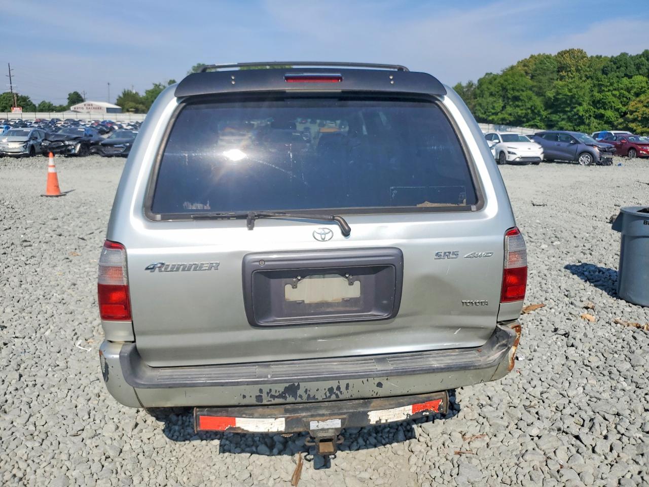 2000 Toyota 4runner Sr5 Silver vin: JT3HN86R9Y0279229