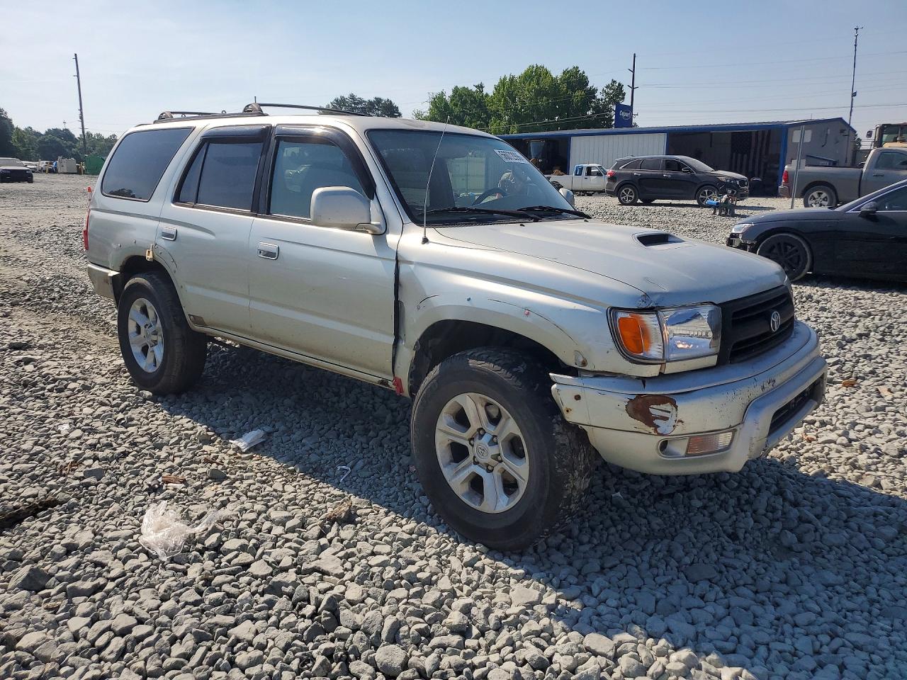 2000 Toyota 4runner Sr5 Silver vin: JT3HN86R9Y0279229