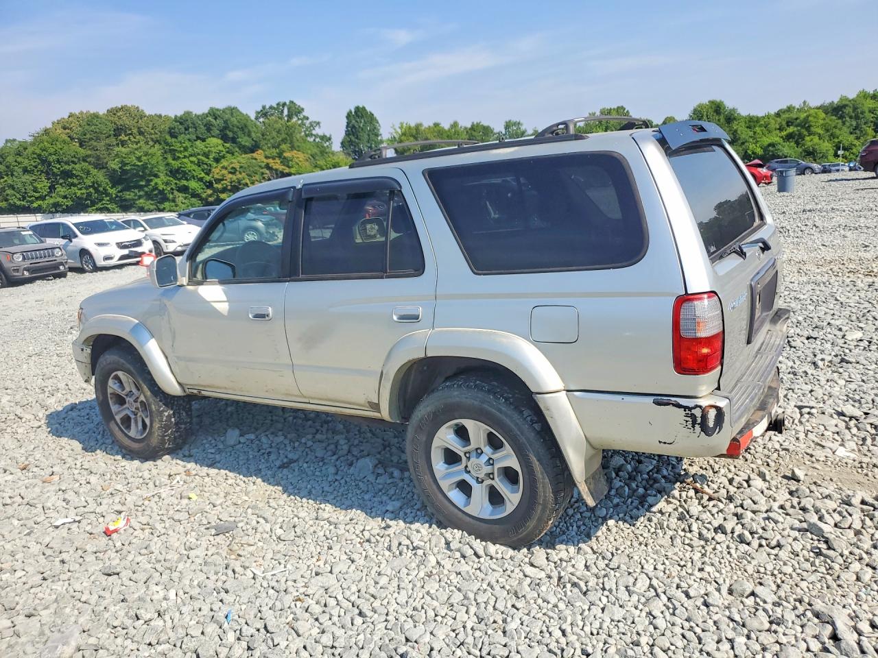 2000 Toyota 4runner Sr5 Silver vin: JT3HN86R9Y0279229
