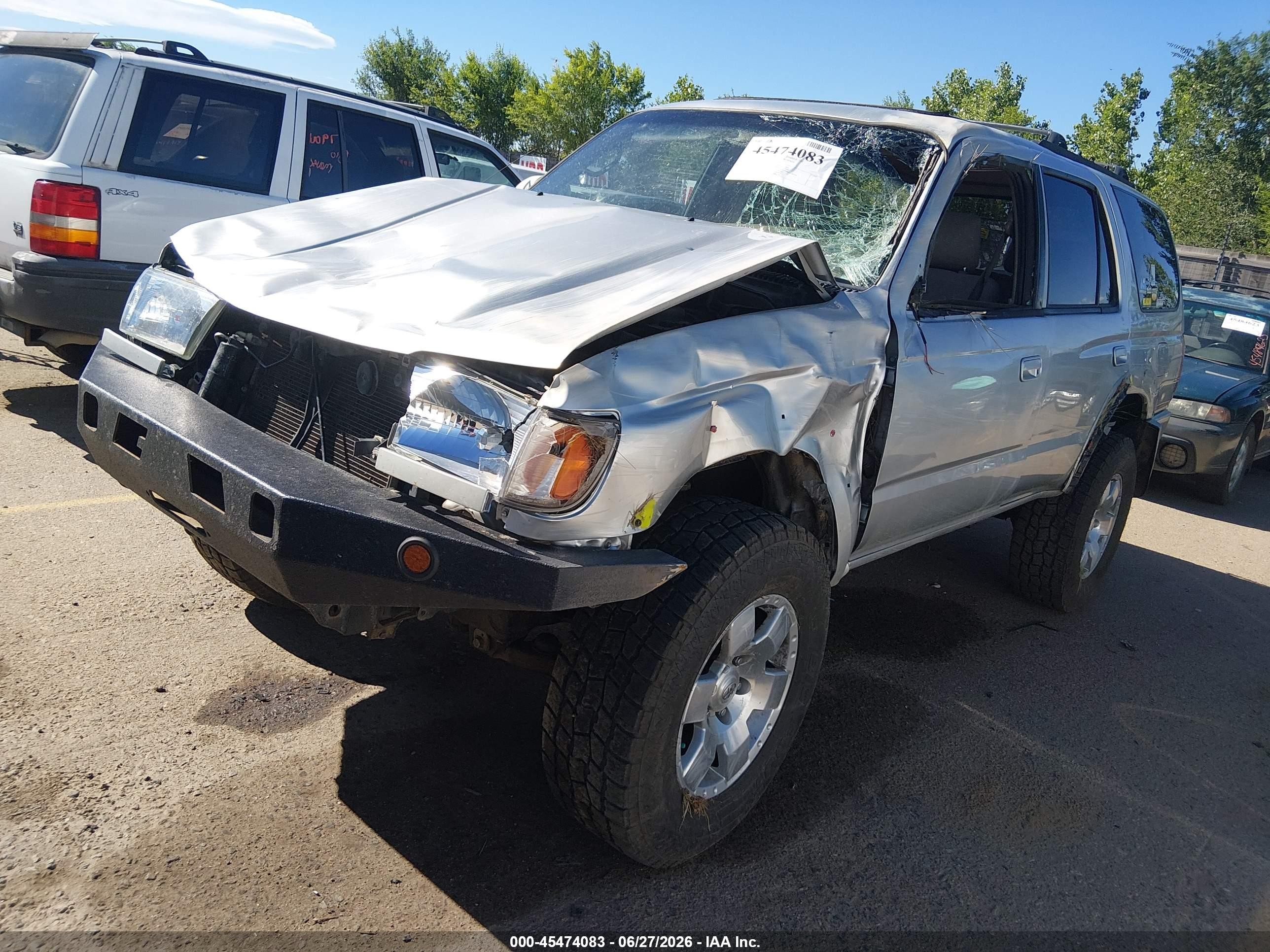 2000 Toyota 4runner Sr5 V6 Серебряный vin: JT3HN86R9Y0303688