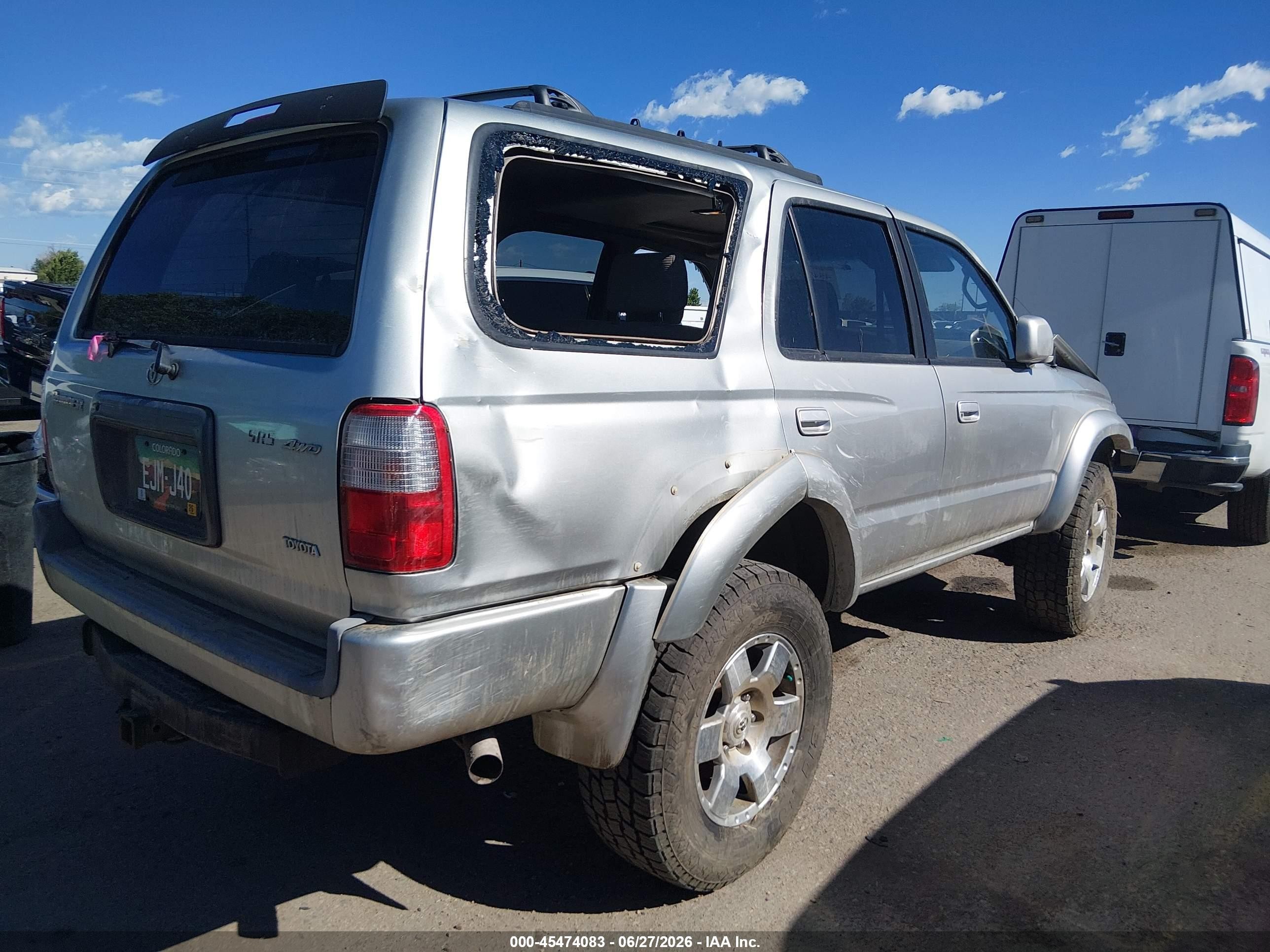 2000 Toyota 4runner Sr5 V6 Серебряный vin: JT3HN86R9Y0303688