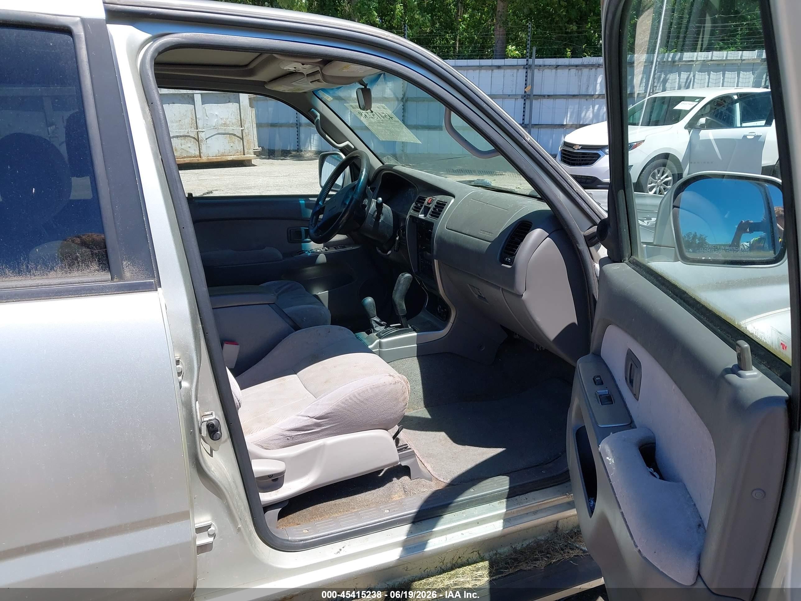 2001 Toyota 4runner Sr5 V6 Silver vin: JT3HN86RX10338648