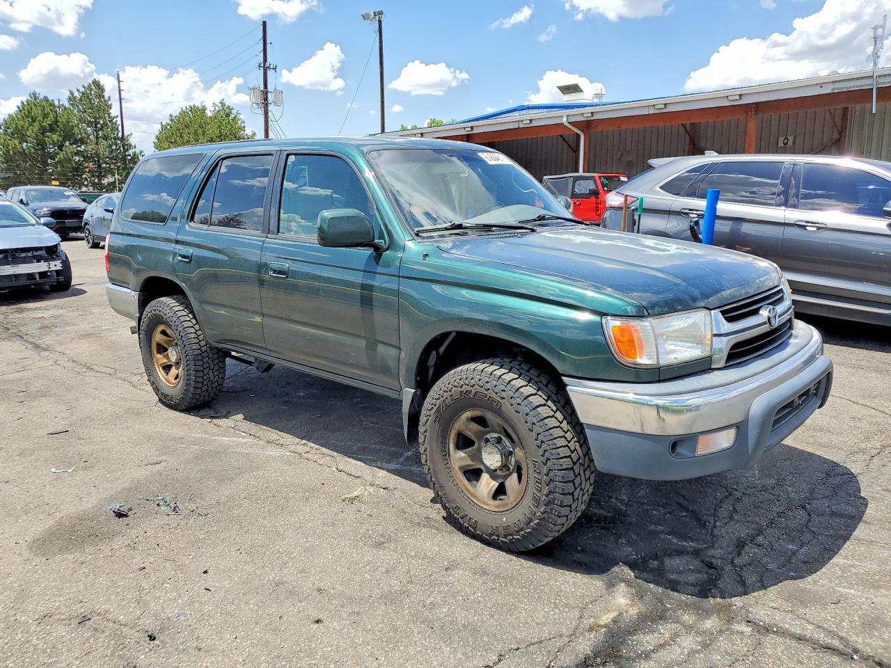 2001 Toyota 4runner Sr5 Green vin: JT3HN86RX10344451