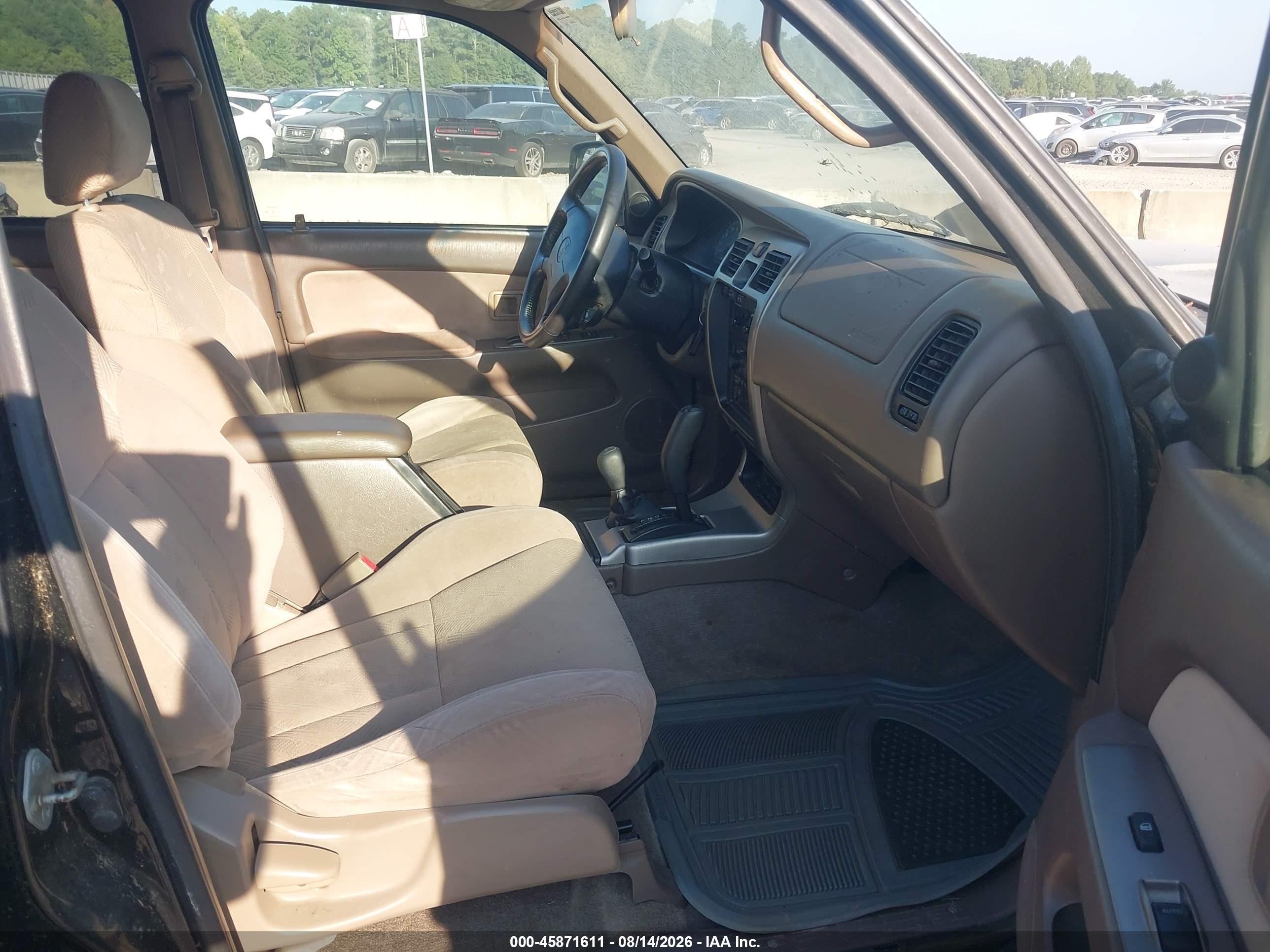 2001 Toyota 4runner Sr5 V6 Black vin: JT3HN86RX10360150