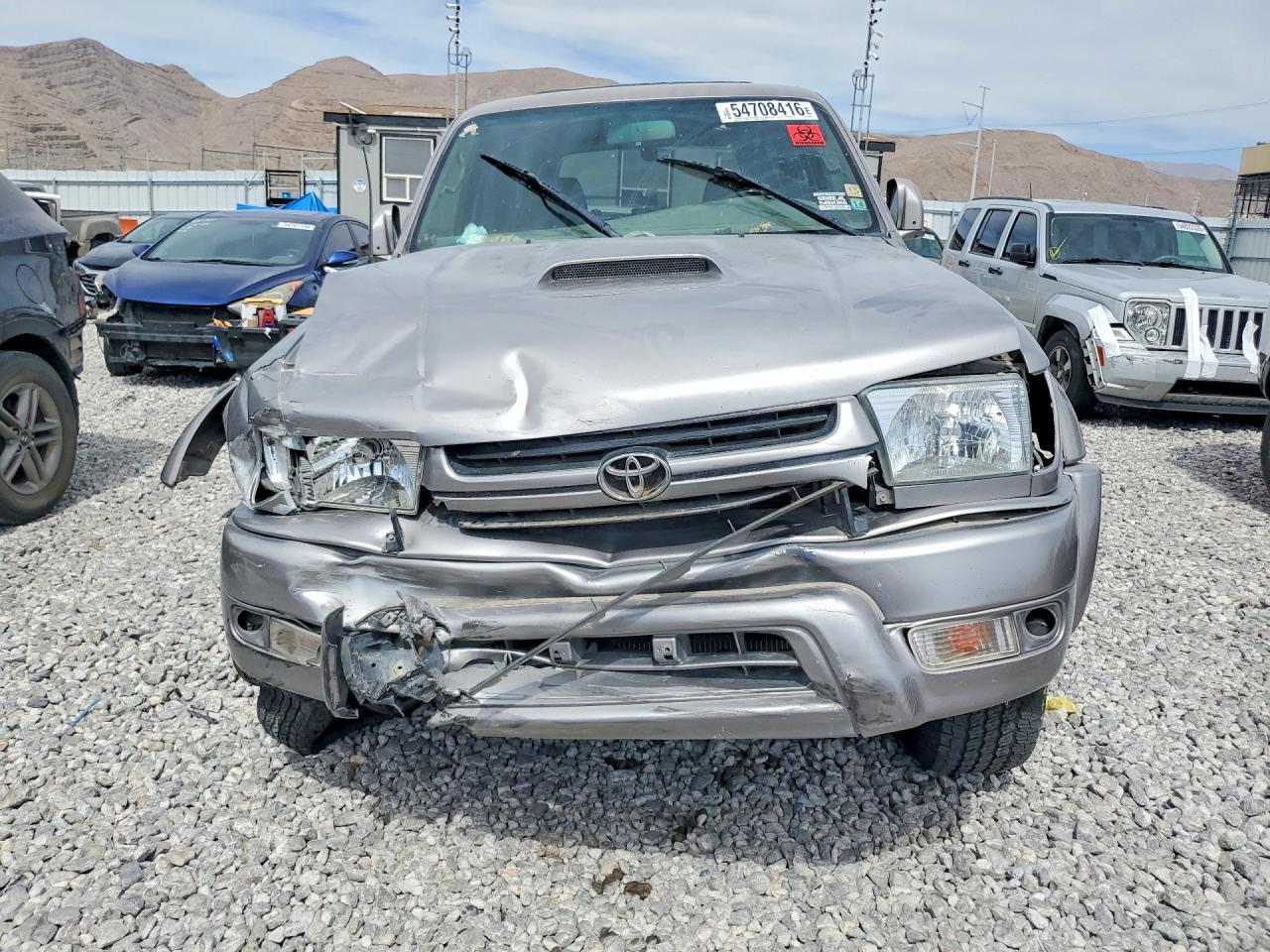 2002 Toyota 4runner Sr5 Серебряный vin: JT3HN86RX20390802