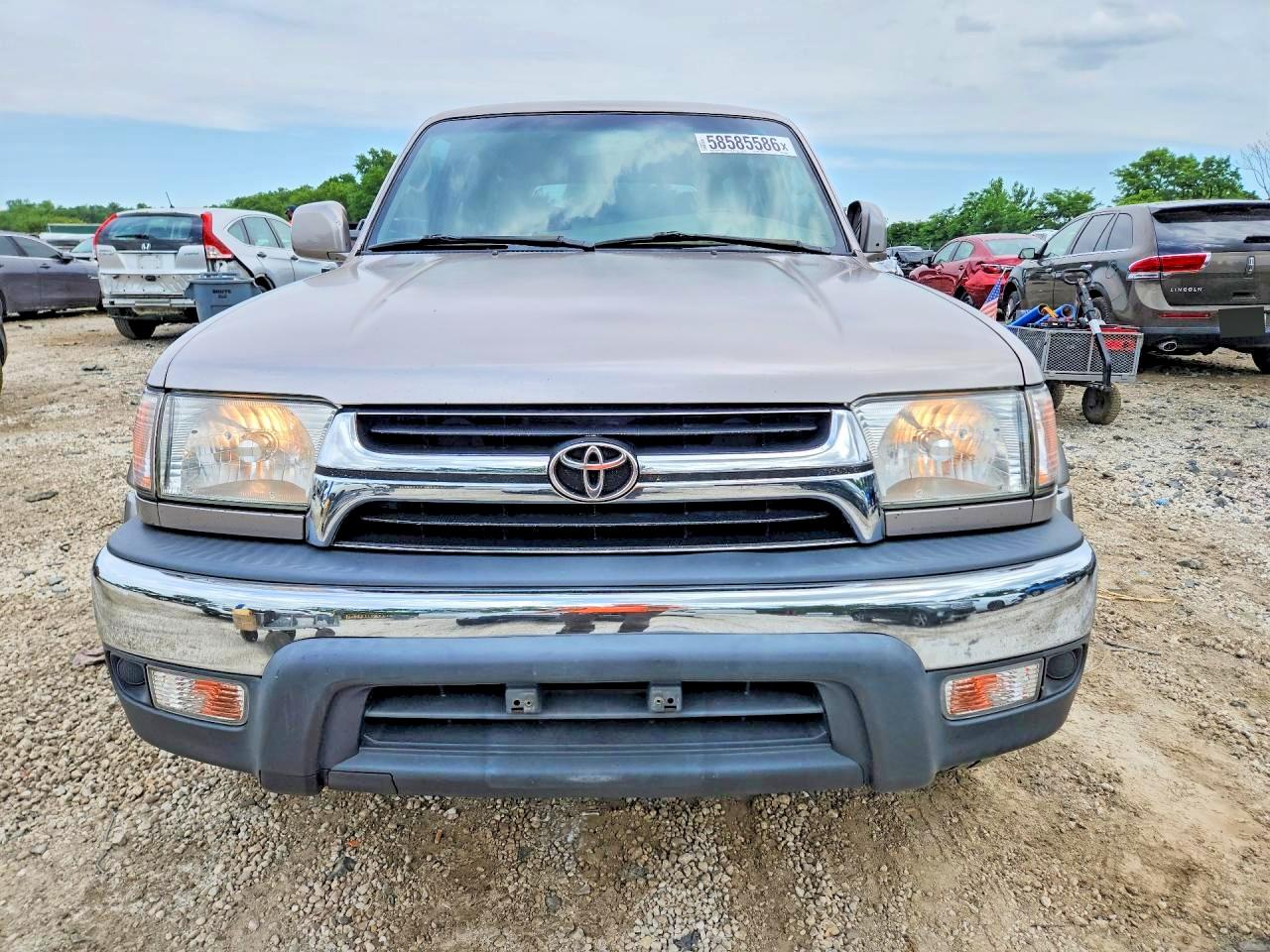 2002 Toyota 4runner Tan vin: JT3HN86RX29061836