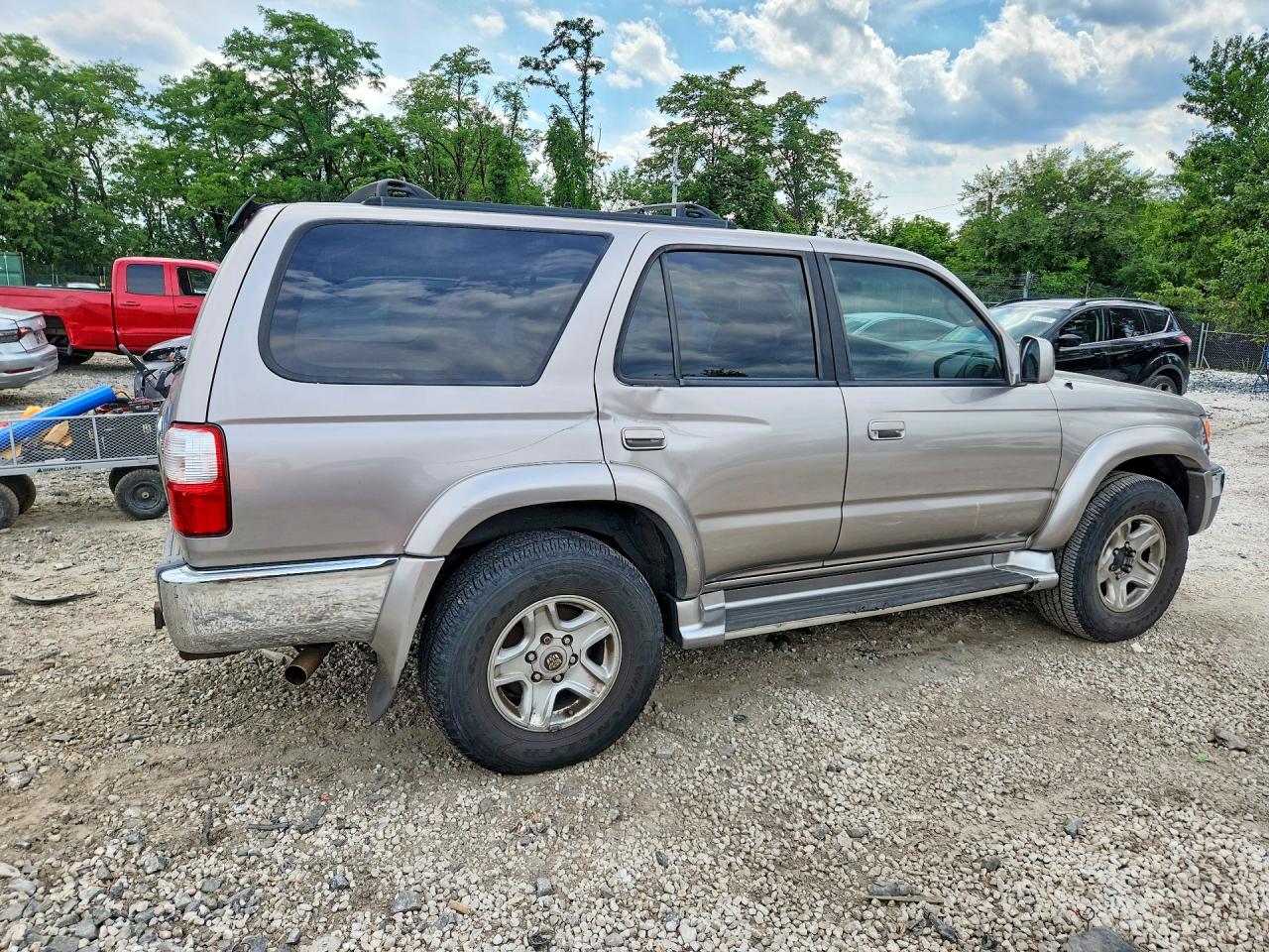 2002 Toyota 4runner Tan vin: JT3HN86RX29061836