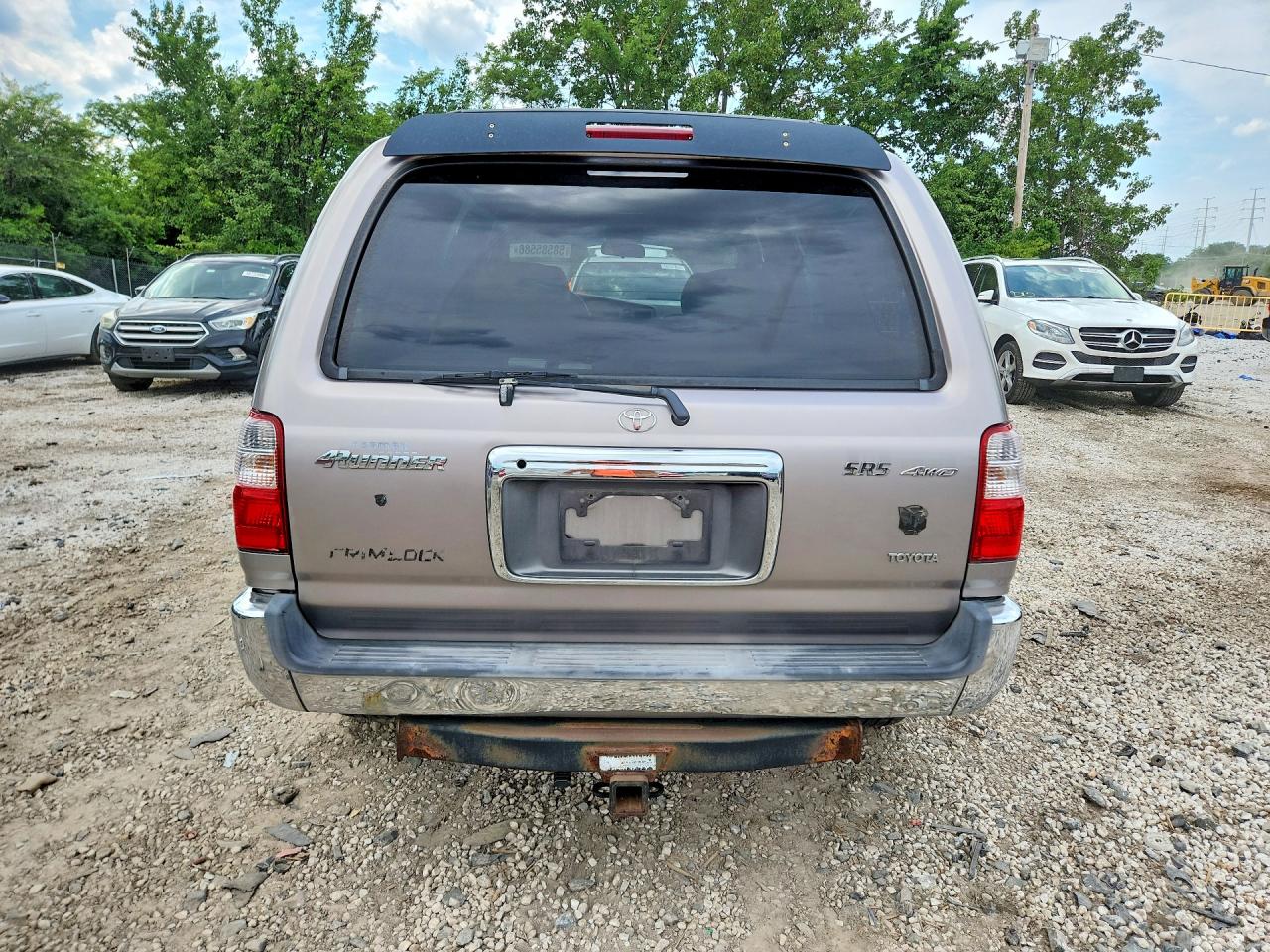 2002 Toyota 4runner Tan vin: JT3HN86RX29061836