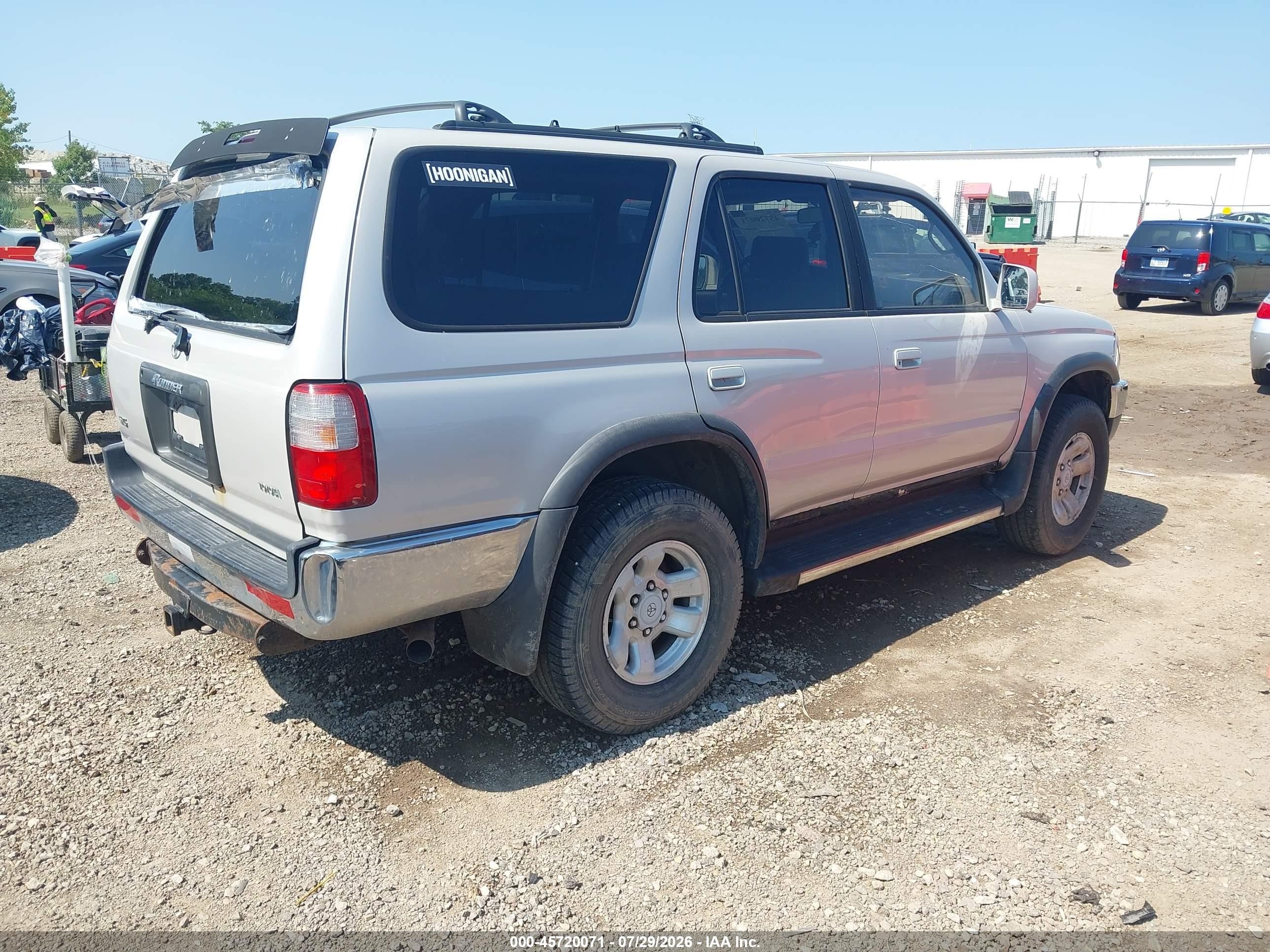1997 Toyota 4runner Sr5 V6 Желто-коричневый vin: JT3HN86RXV0075065