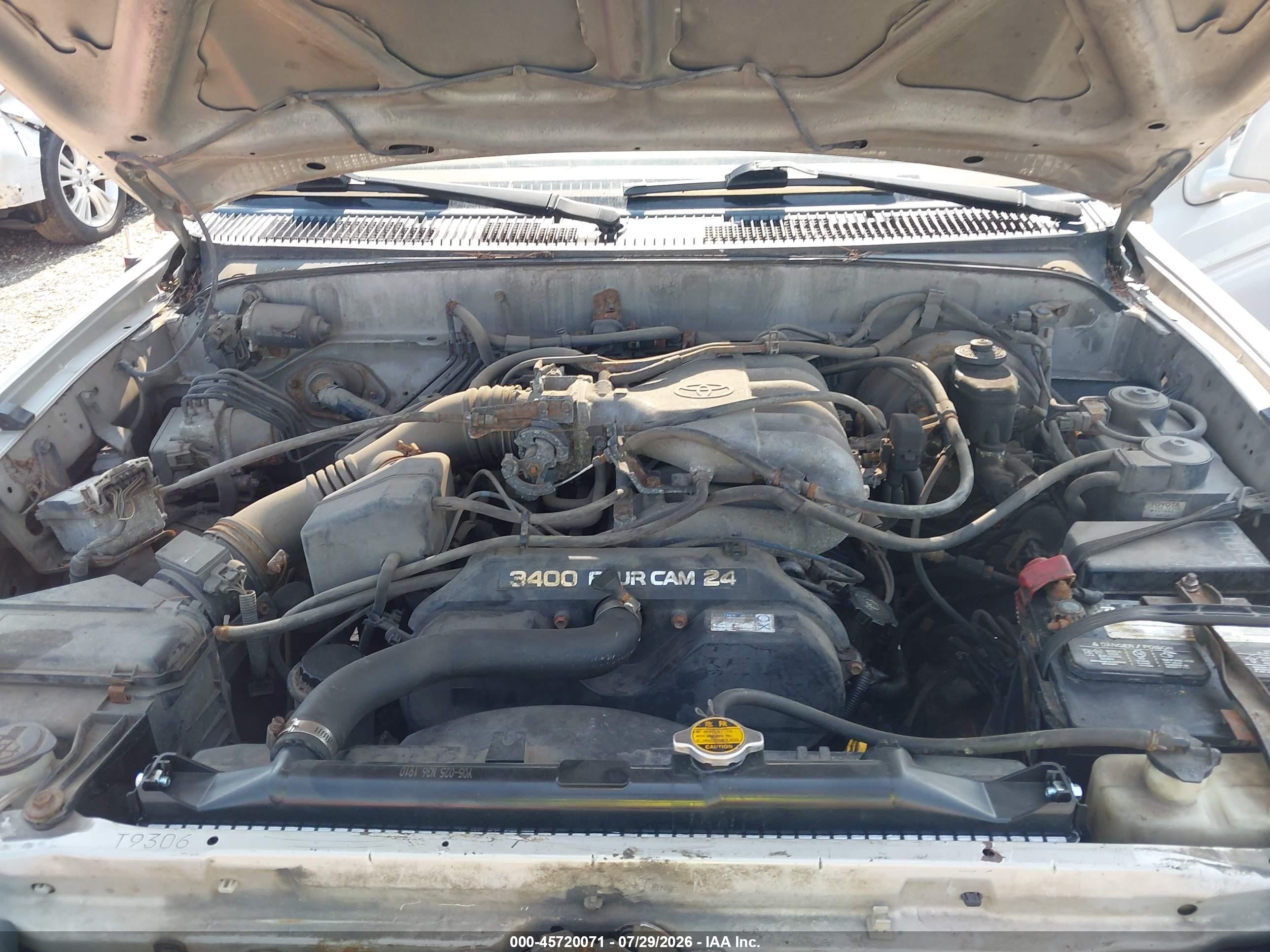 1997 Toyota 4runner Sr5 V6 Желто-коричневый vin: JT3HN86RXV0075065